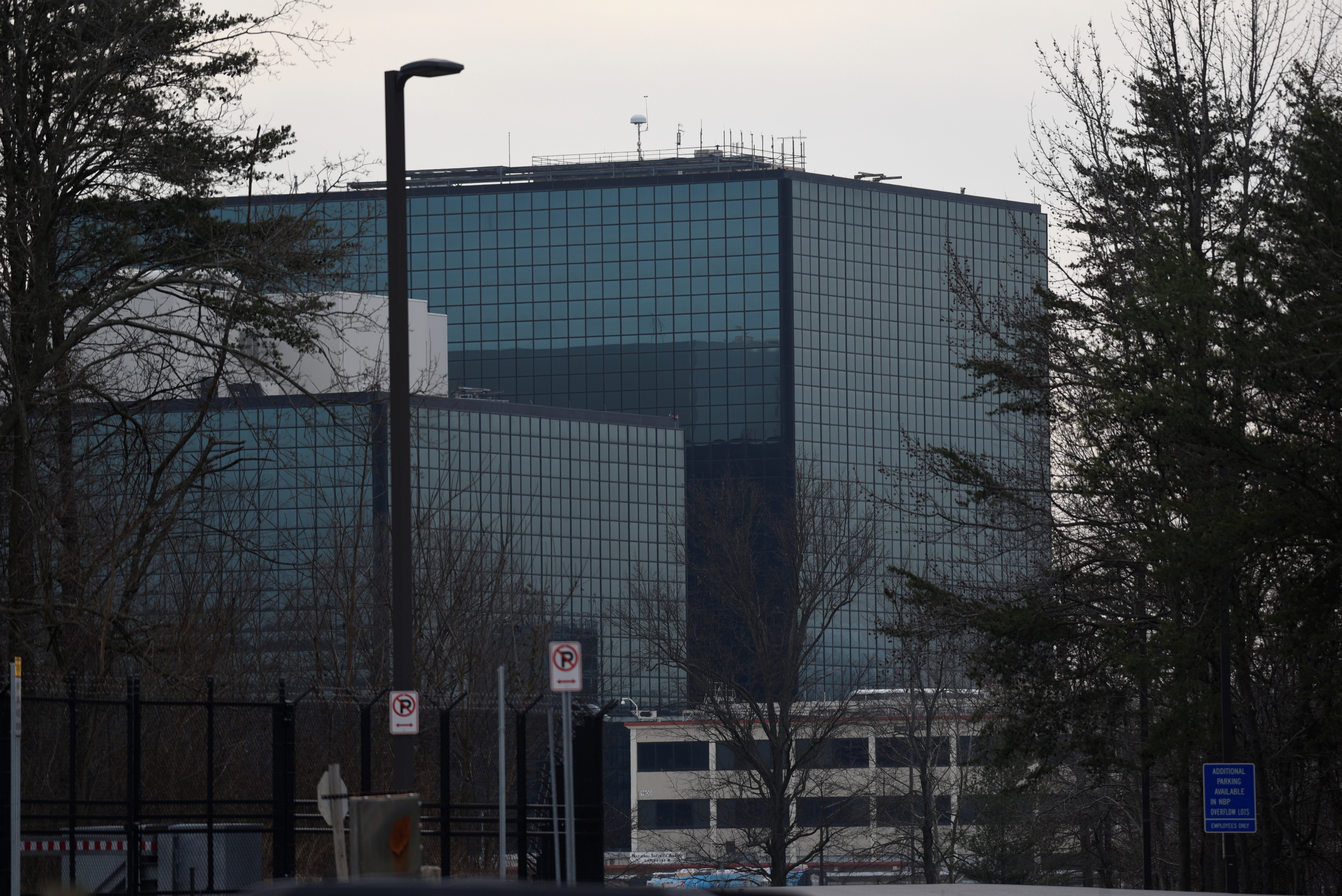 The National Security Agency (NSA) headquarters is seen in Fort Meade, Maryland