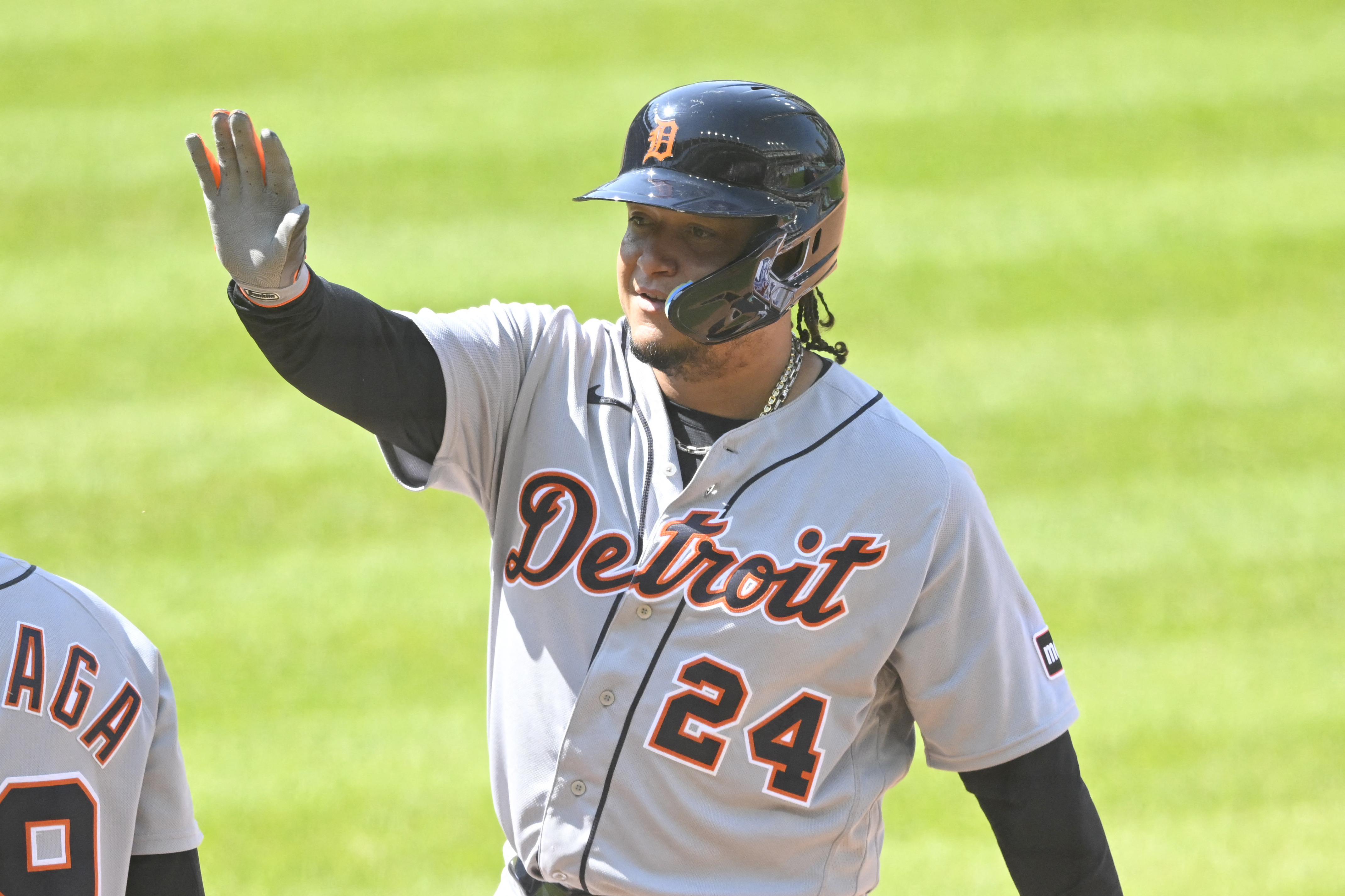 Cabrera singles, Torkelson and Carpenter homer as Tigers beat Guardians 4-1