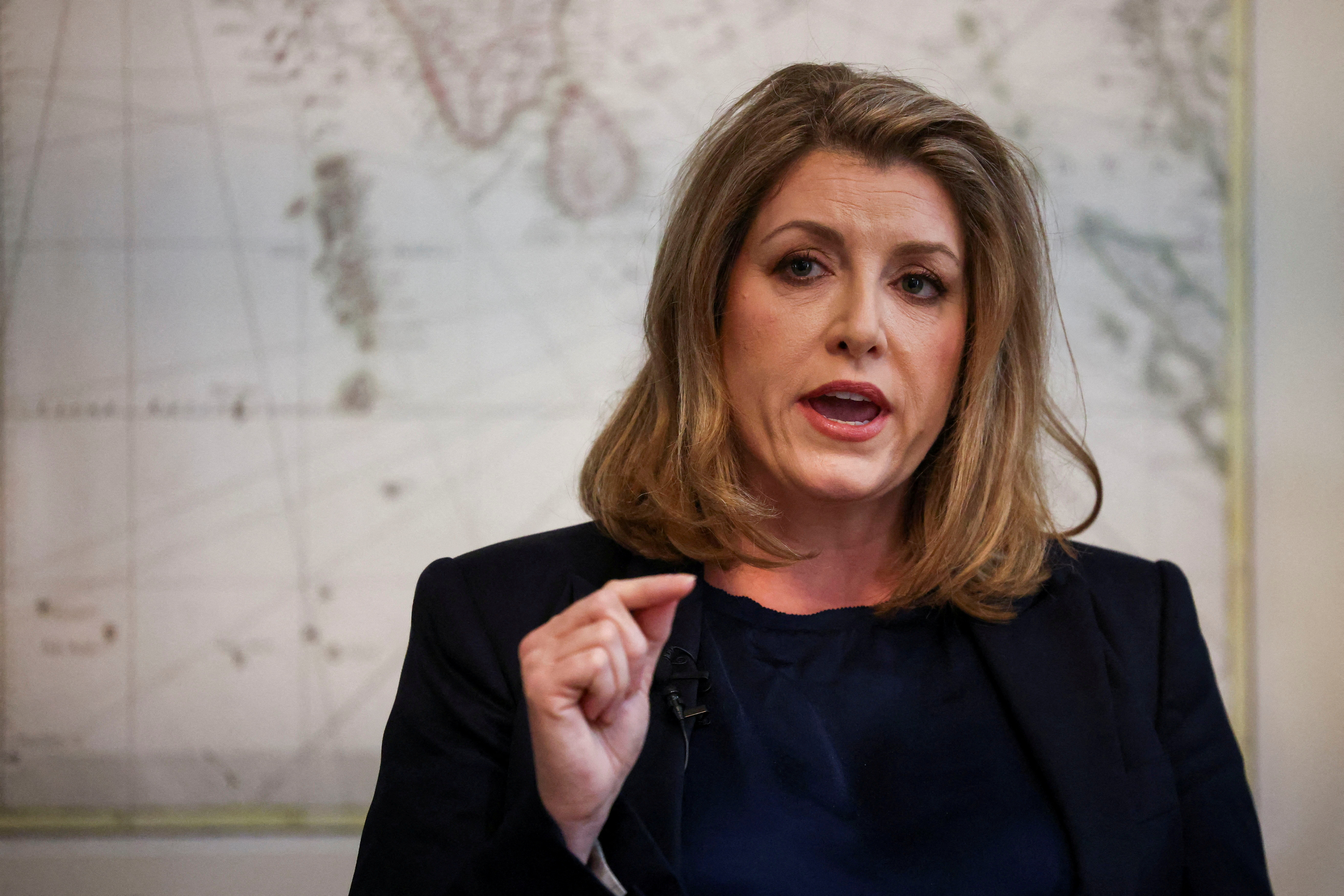 Η Βρετανίδα συντηρητική βουλευτής Penny Mordaunt ξεκινά εκστρατεία ηγεσίας στο Λονδίνο