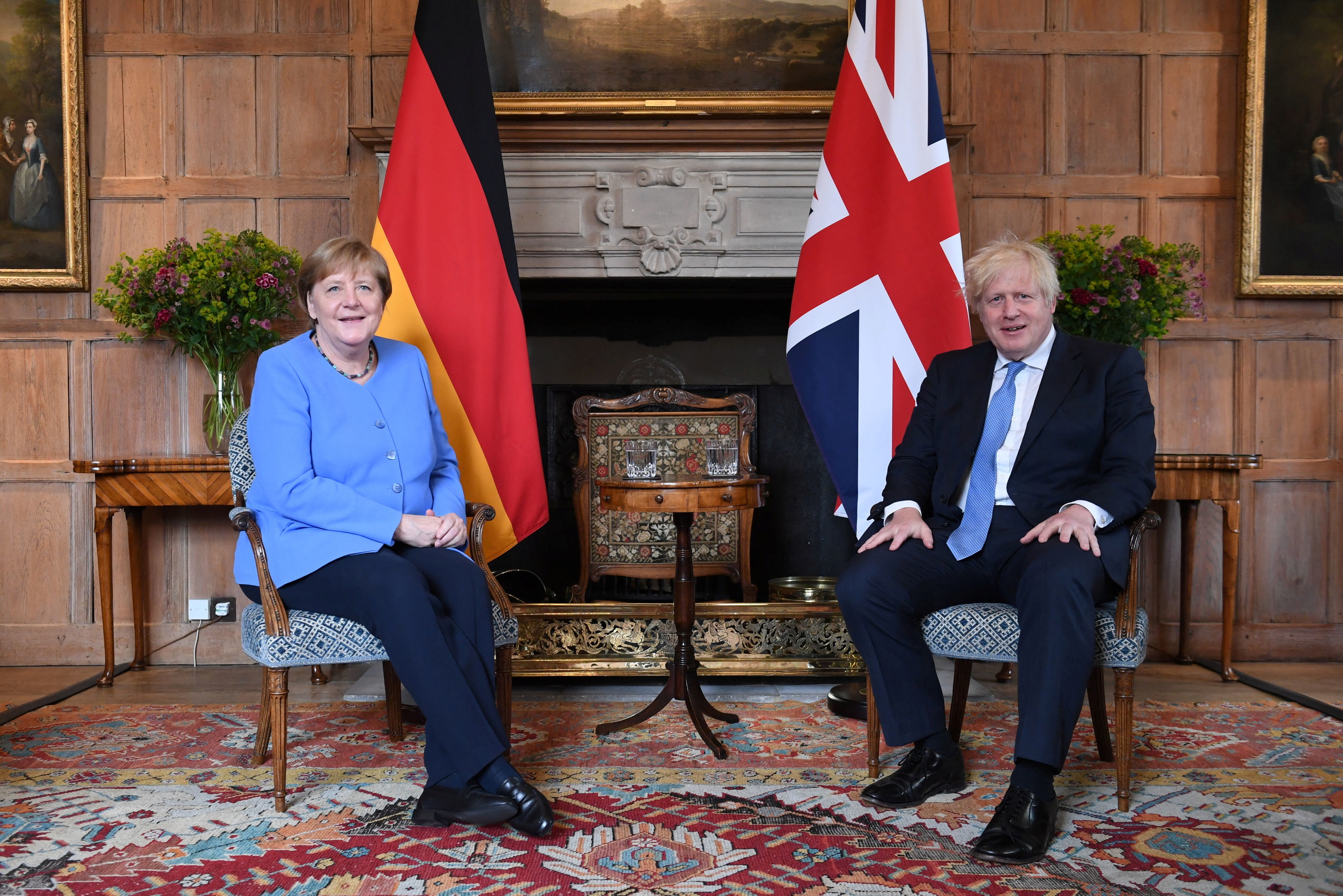 Germany Signals Quarantine Relaxations After Meeting Uk Pm Johnson Reuters [ 2002 x 3000 Pixel ]