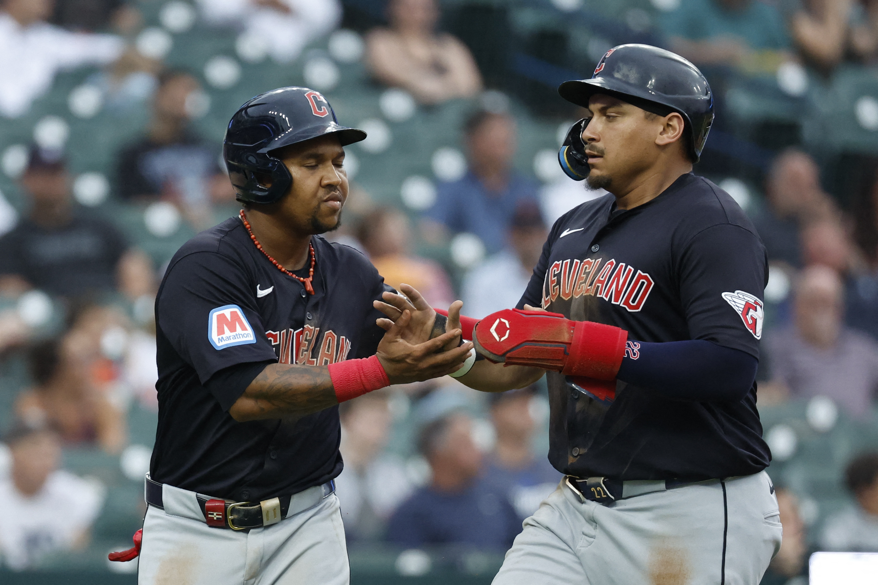 Guardians top Tigers in 10 after blowing 6-run lead | Reuters