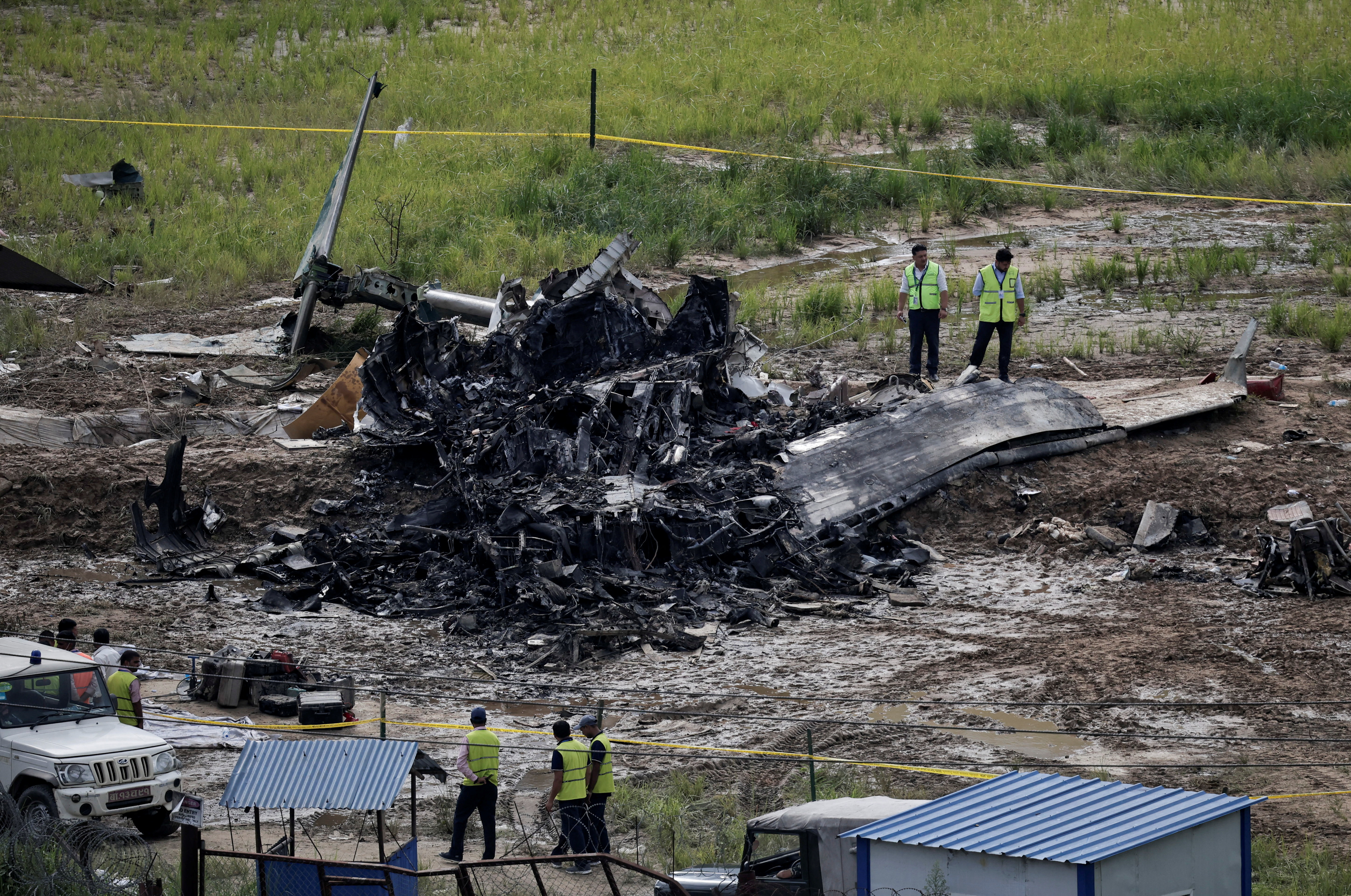 Plane crash at Nepal's Kathmandu airport