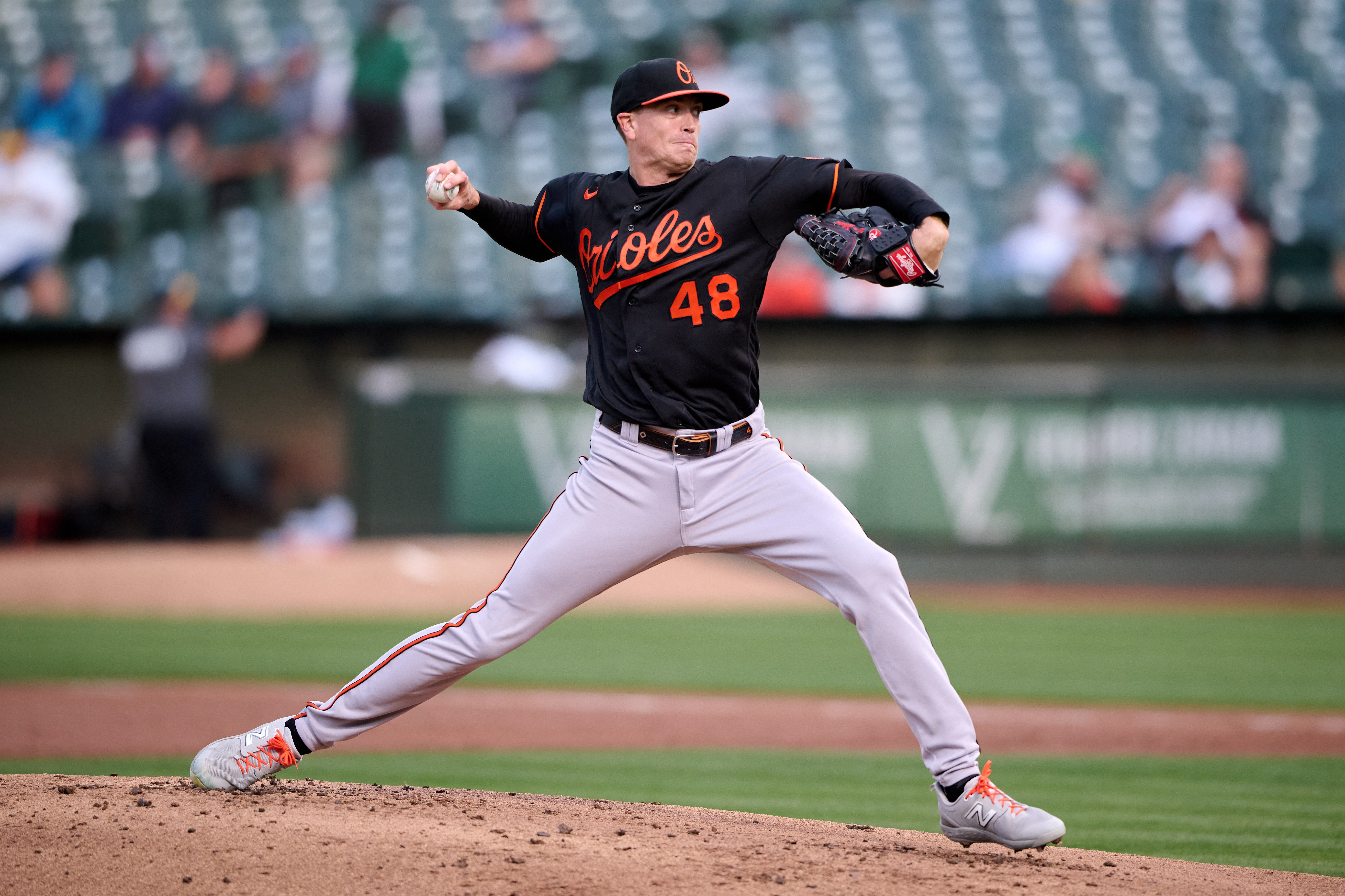 Orioles score early and often as they defeat Athletics