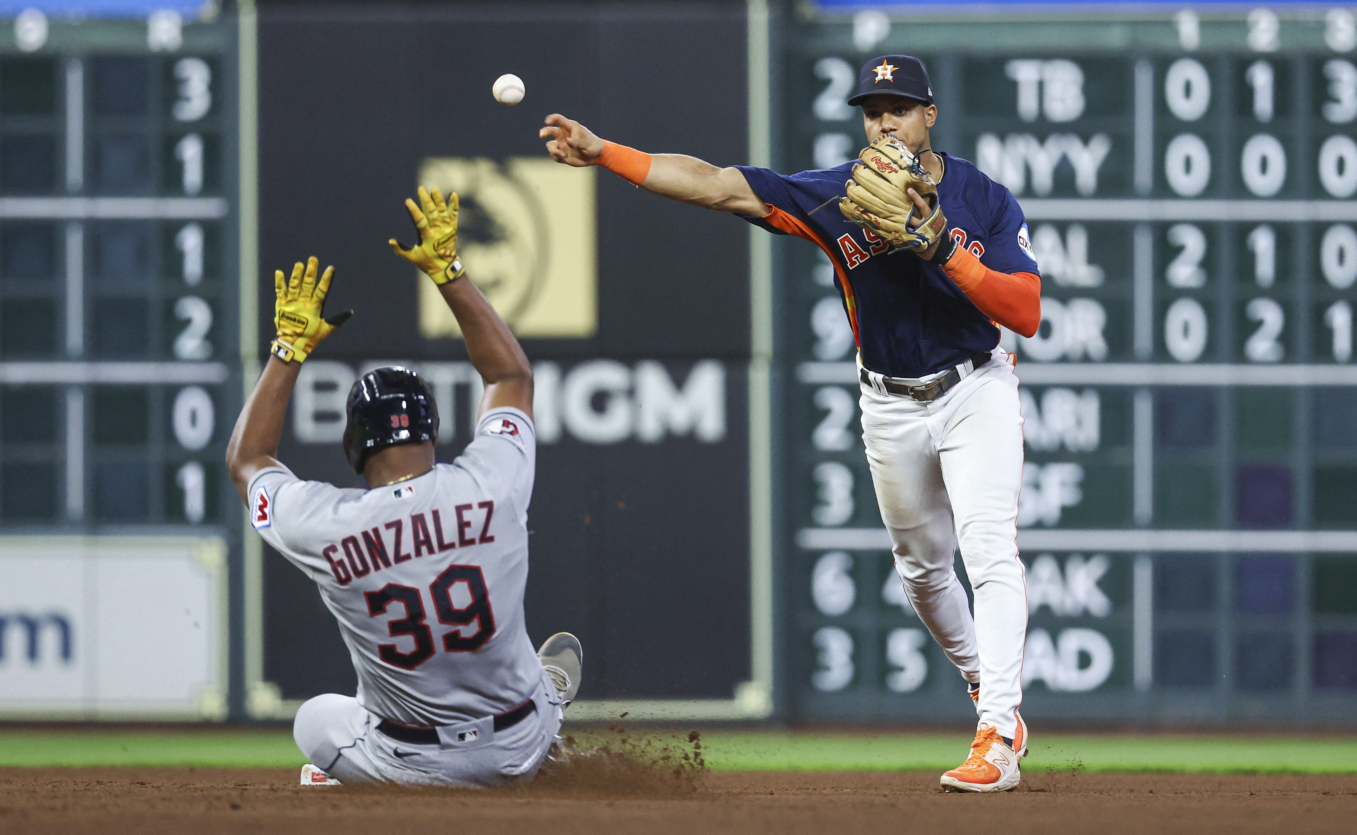 MLB's Houston Astros throw combined no-hitter against New York