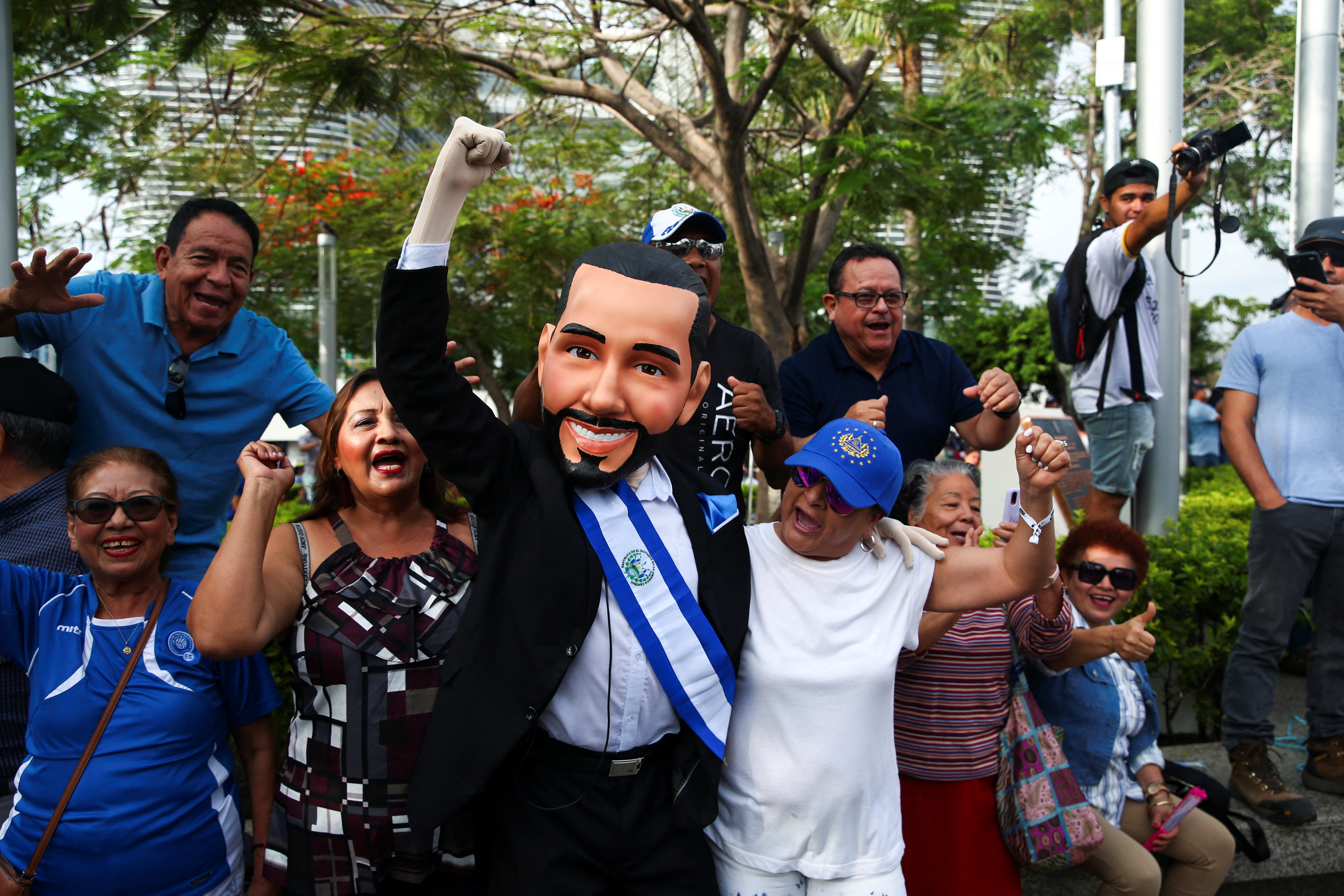 El Salvador's President Bukele's swearing-in ceremony in San Salvador