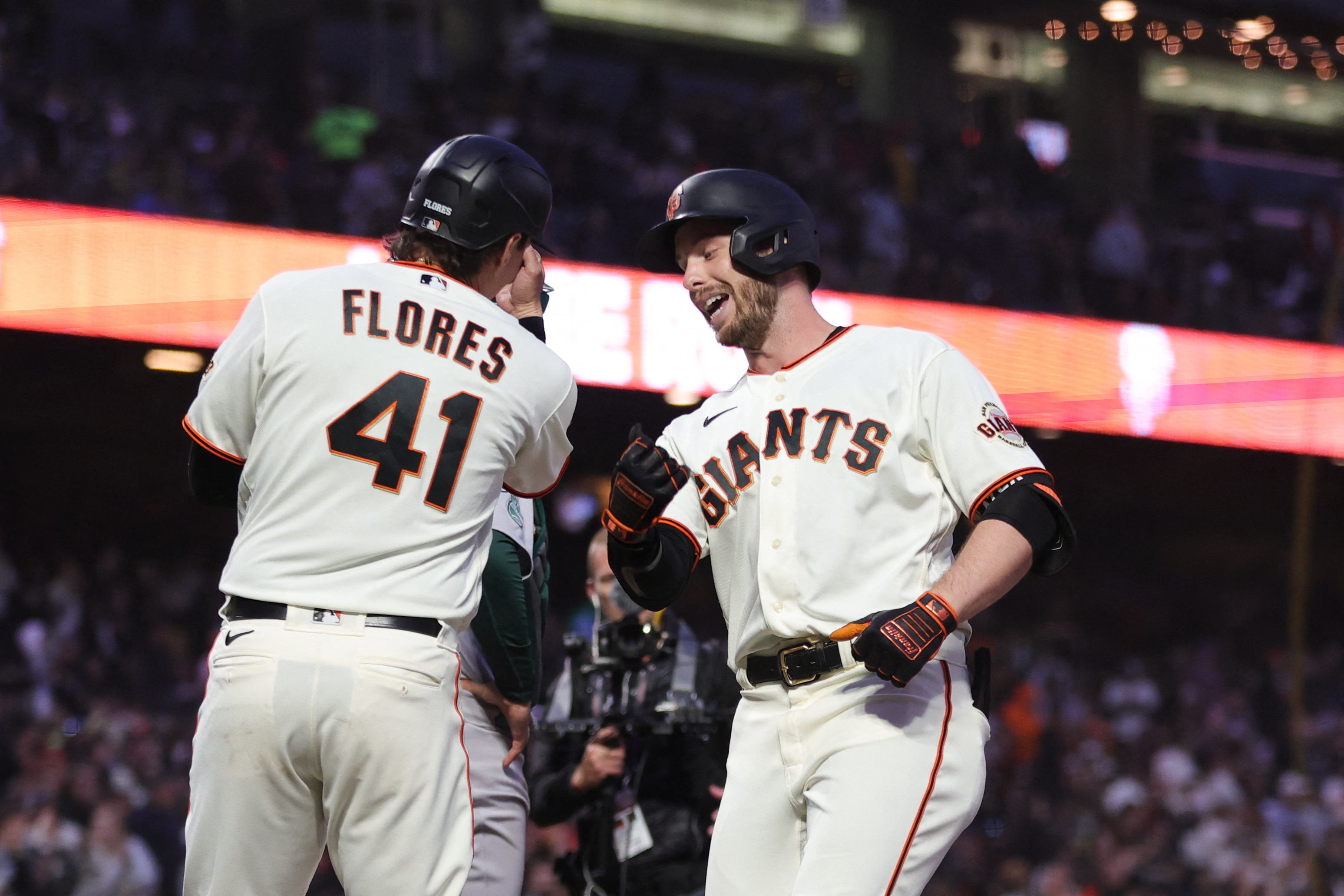 Giants settle their catching situation, regain poise in shutout win over  Astros - The Athletic