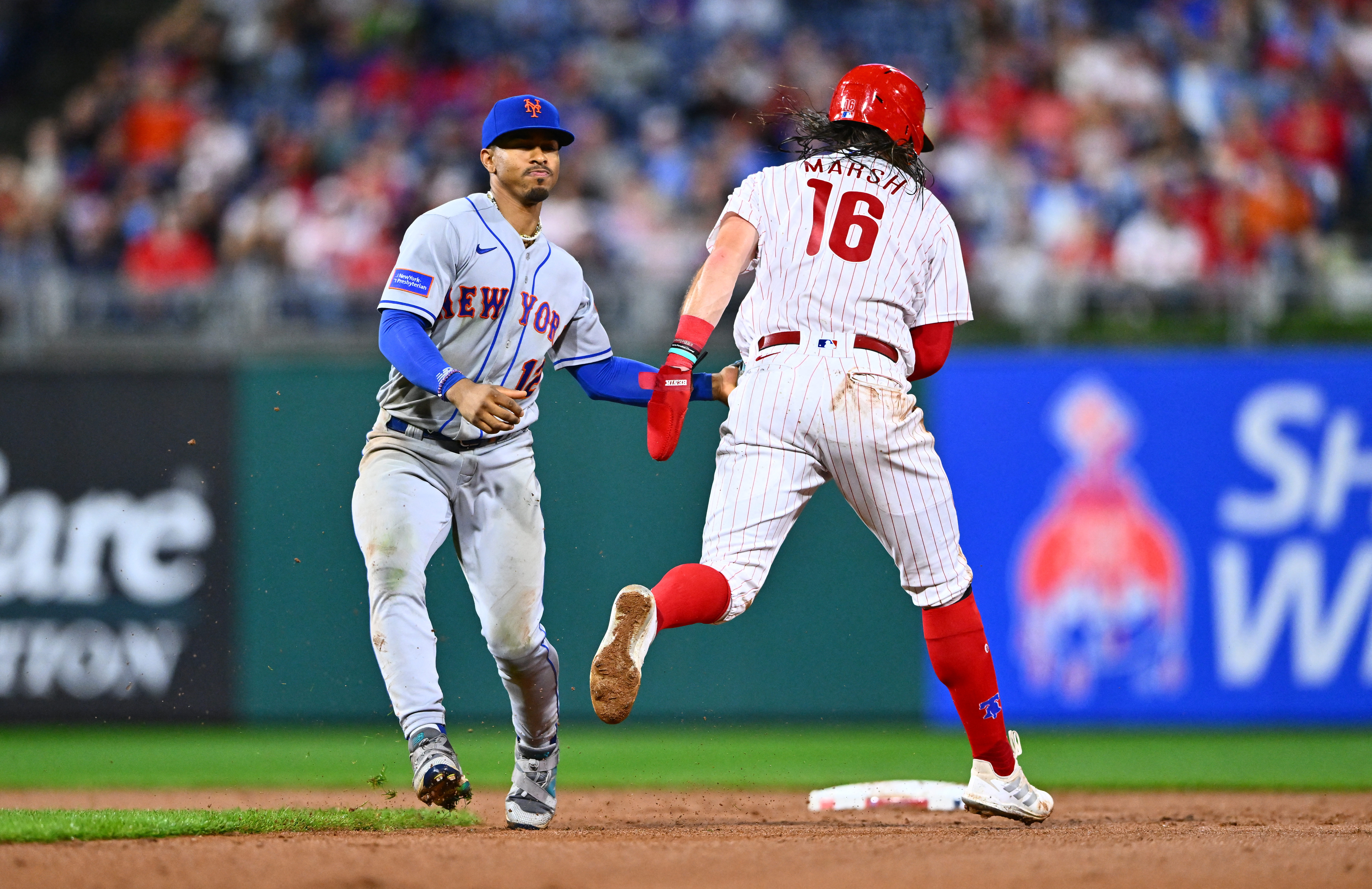 Mets 4, Phillies 2: Bats remain quiet and big pitch eludes Taijuan Walker  as Philly gets swept