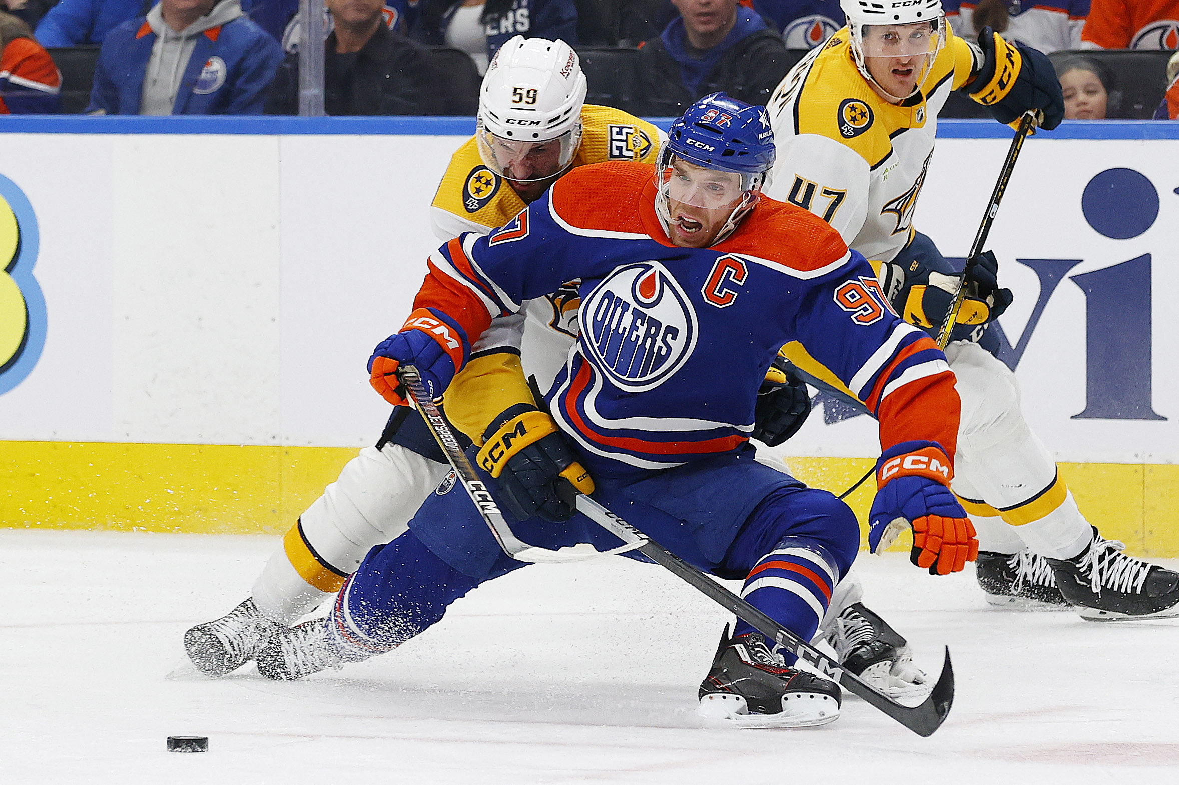 Oilers Beat Predators For 16th Straight Win, One Shy Of NHL Record ...