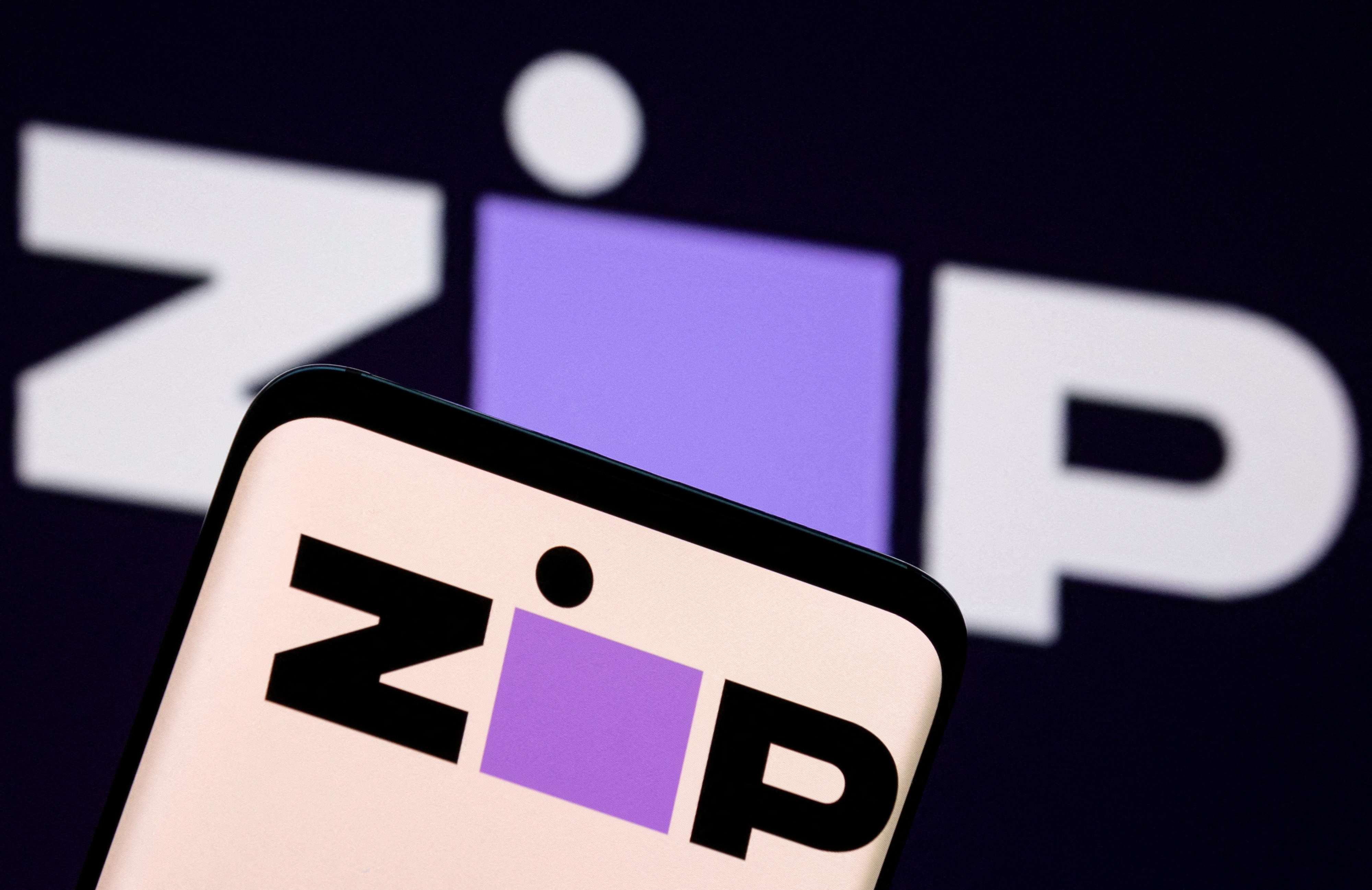 Illustration shows Zip logo