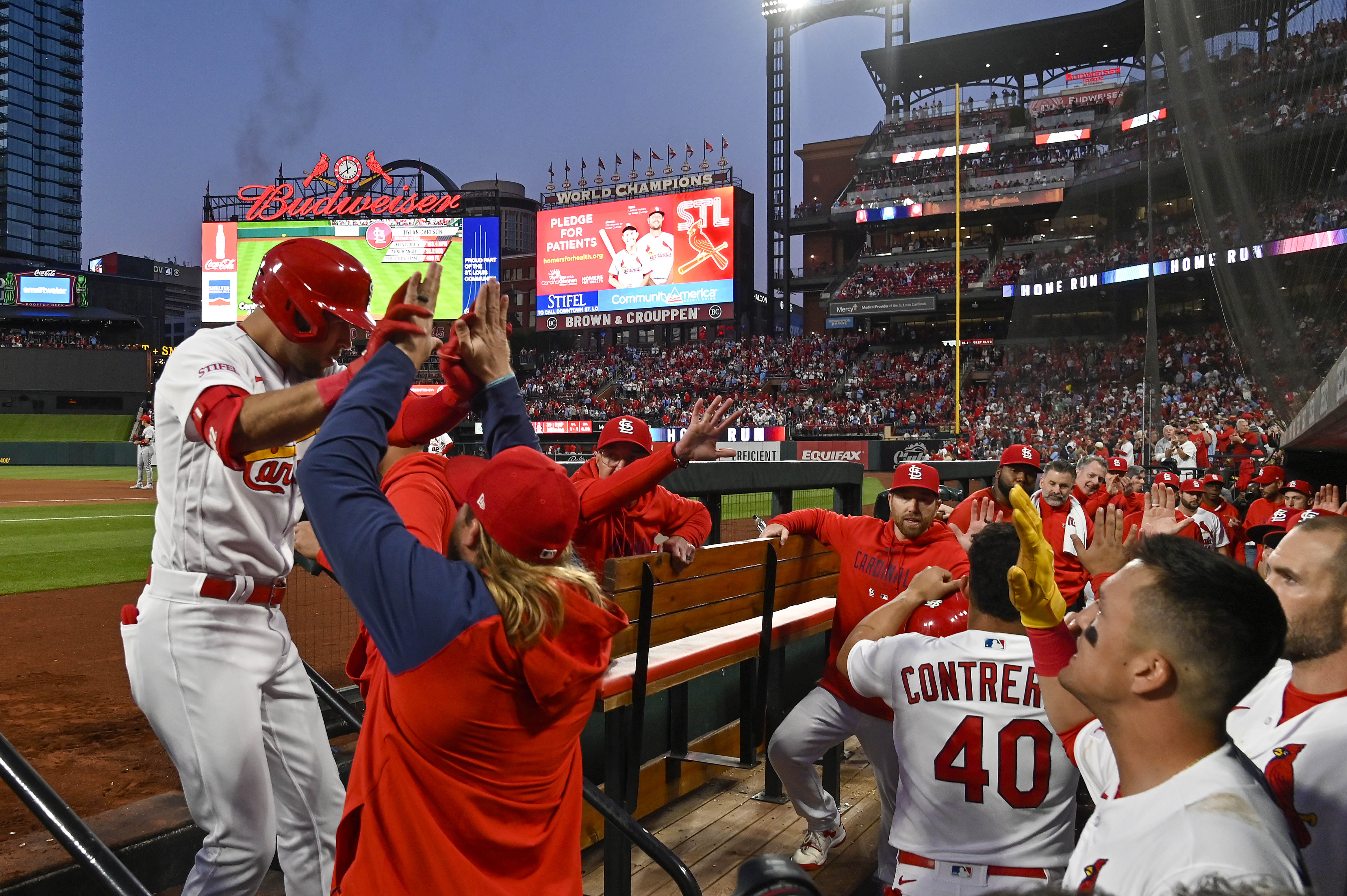 Late-inning heroics lift Angels over Cardinals