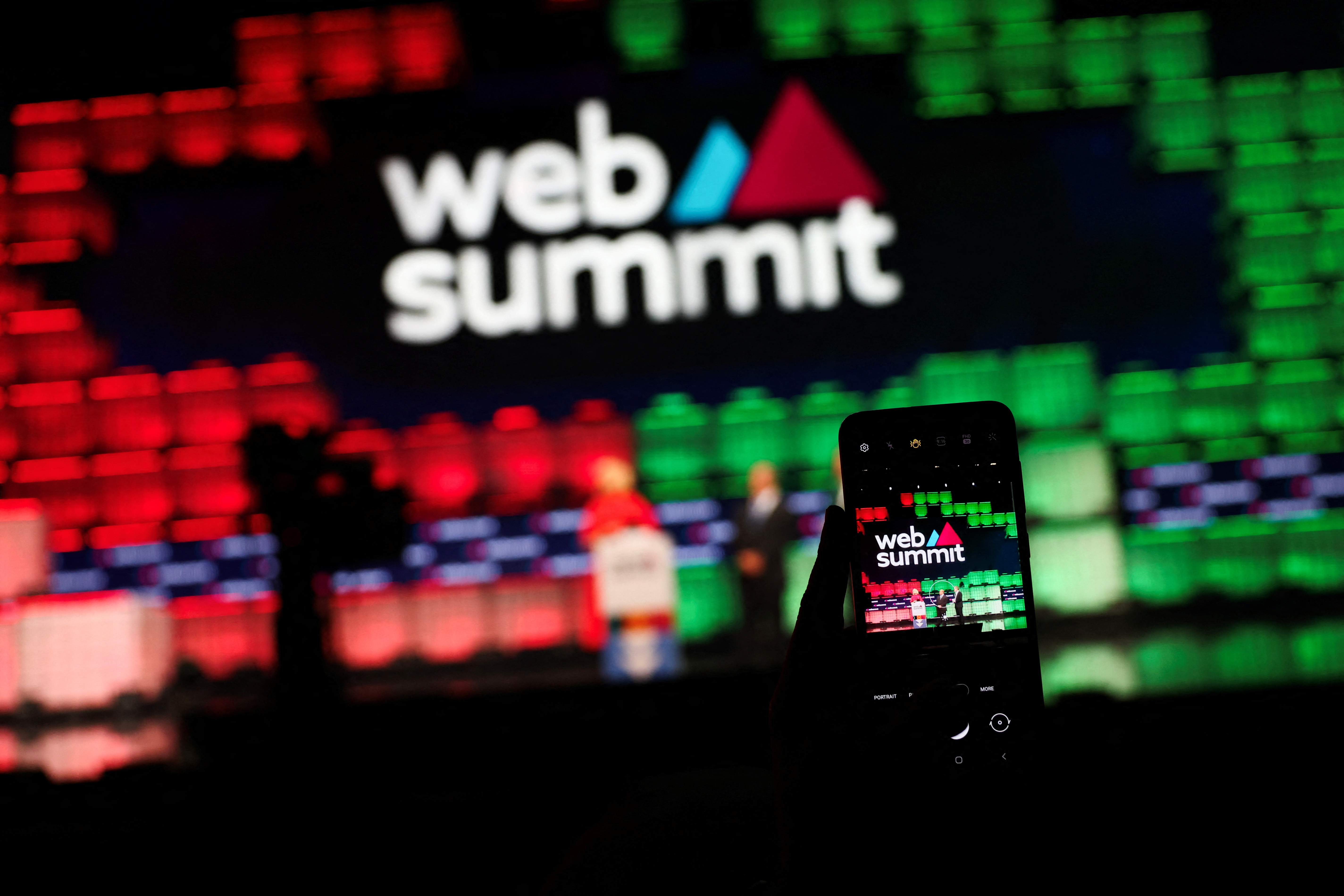 Opening ceremony of Web Summit, in Lisbon