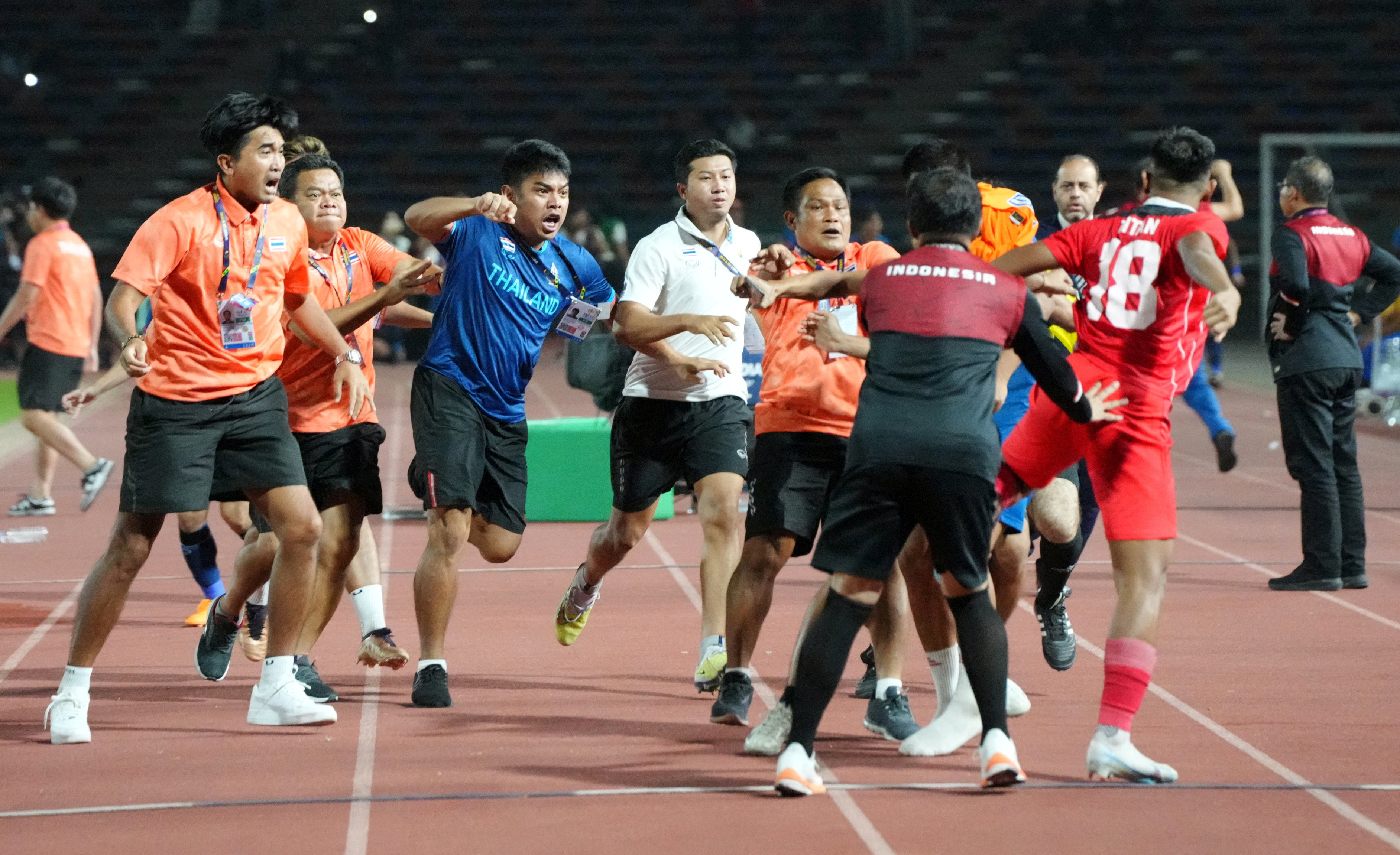 Thai FA apologizes for SEA Games final brawls - The Japan Times