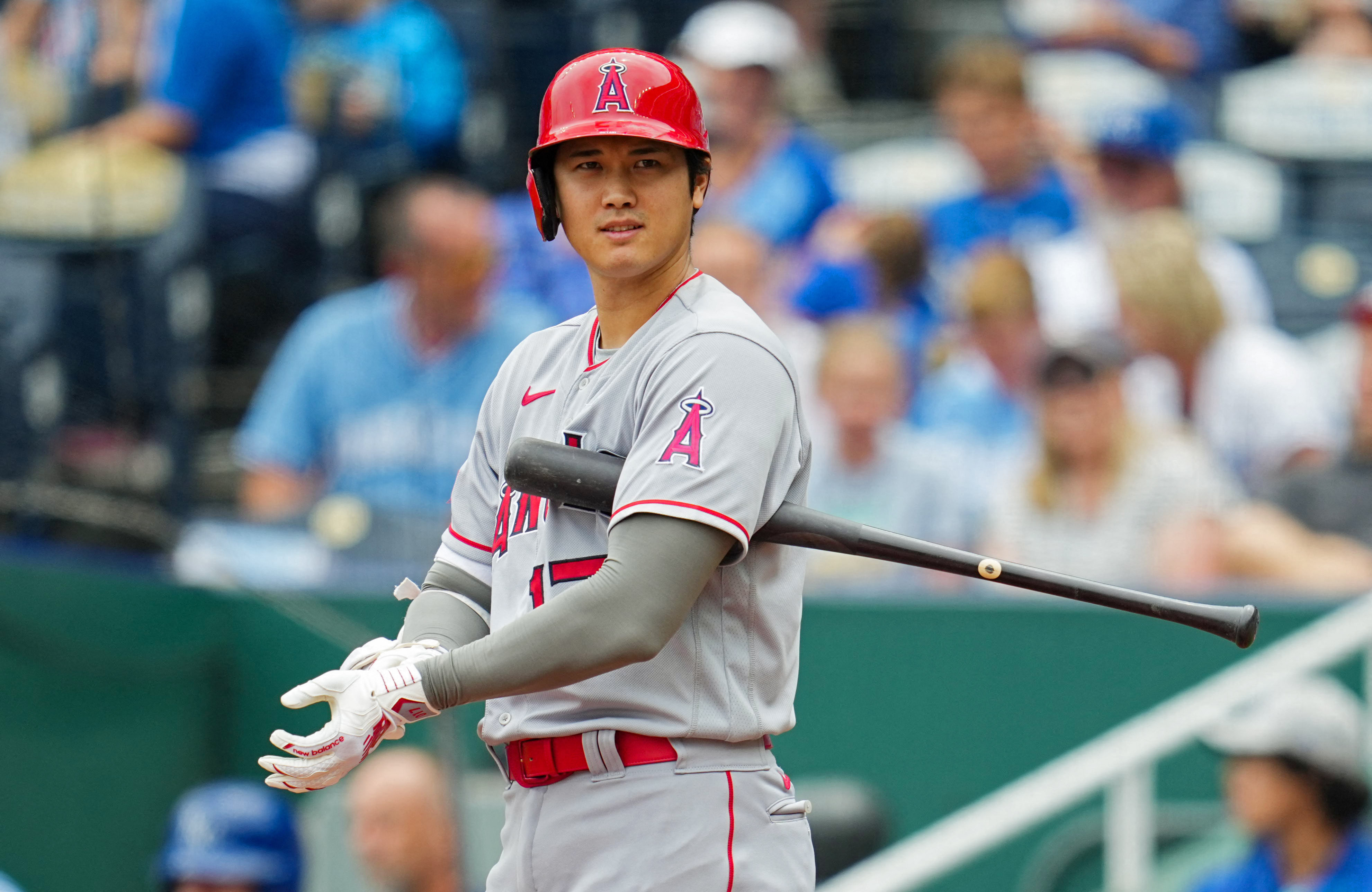 Ohtani, Trout homer to lead Angels past Royals 5-2 - The San Diego  Union-Tribune