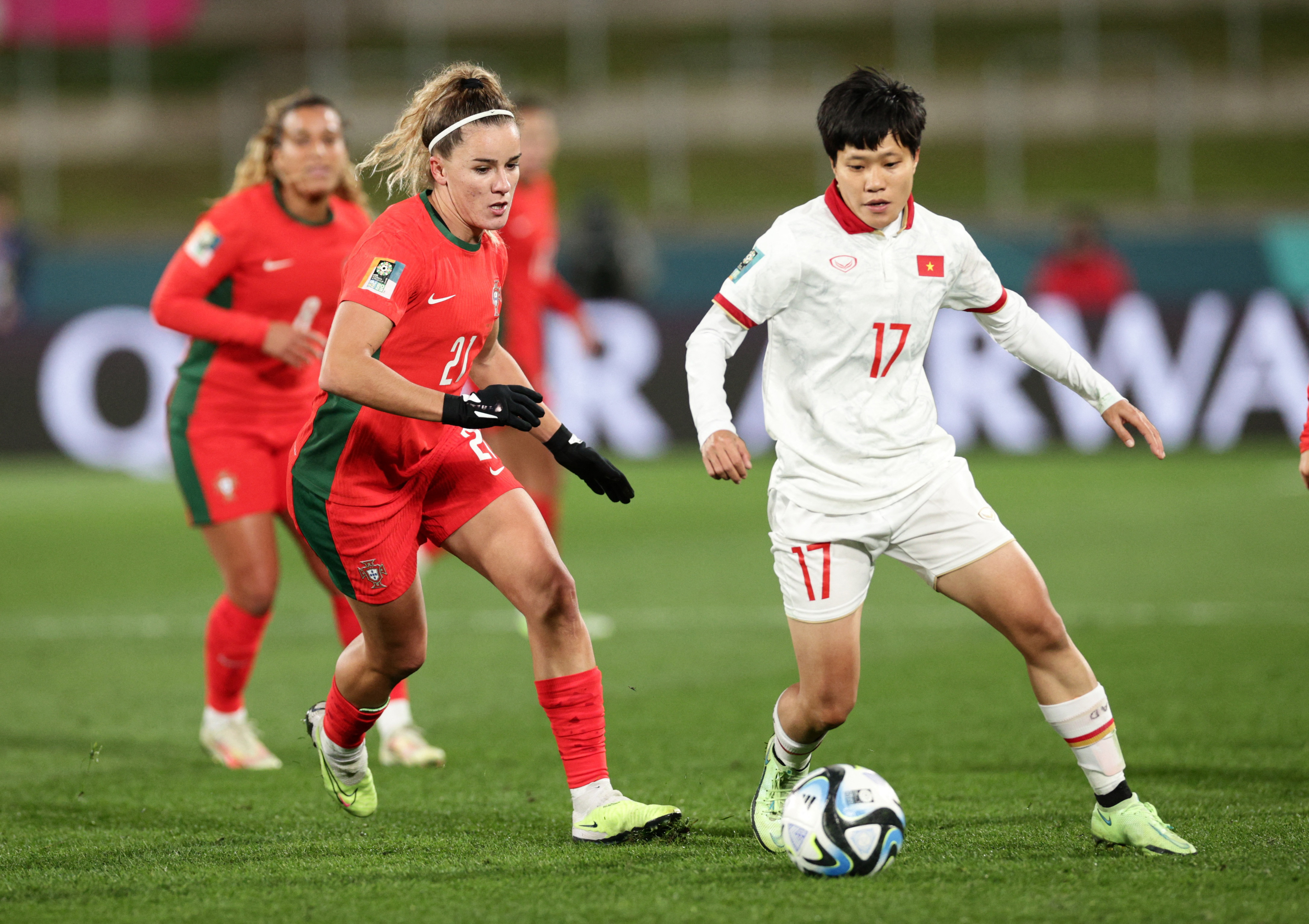 Encarnacao shines as Portugal beat Vietnam 2-0 for first World Cup win |  Reuters