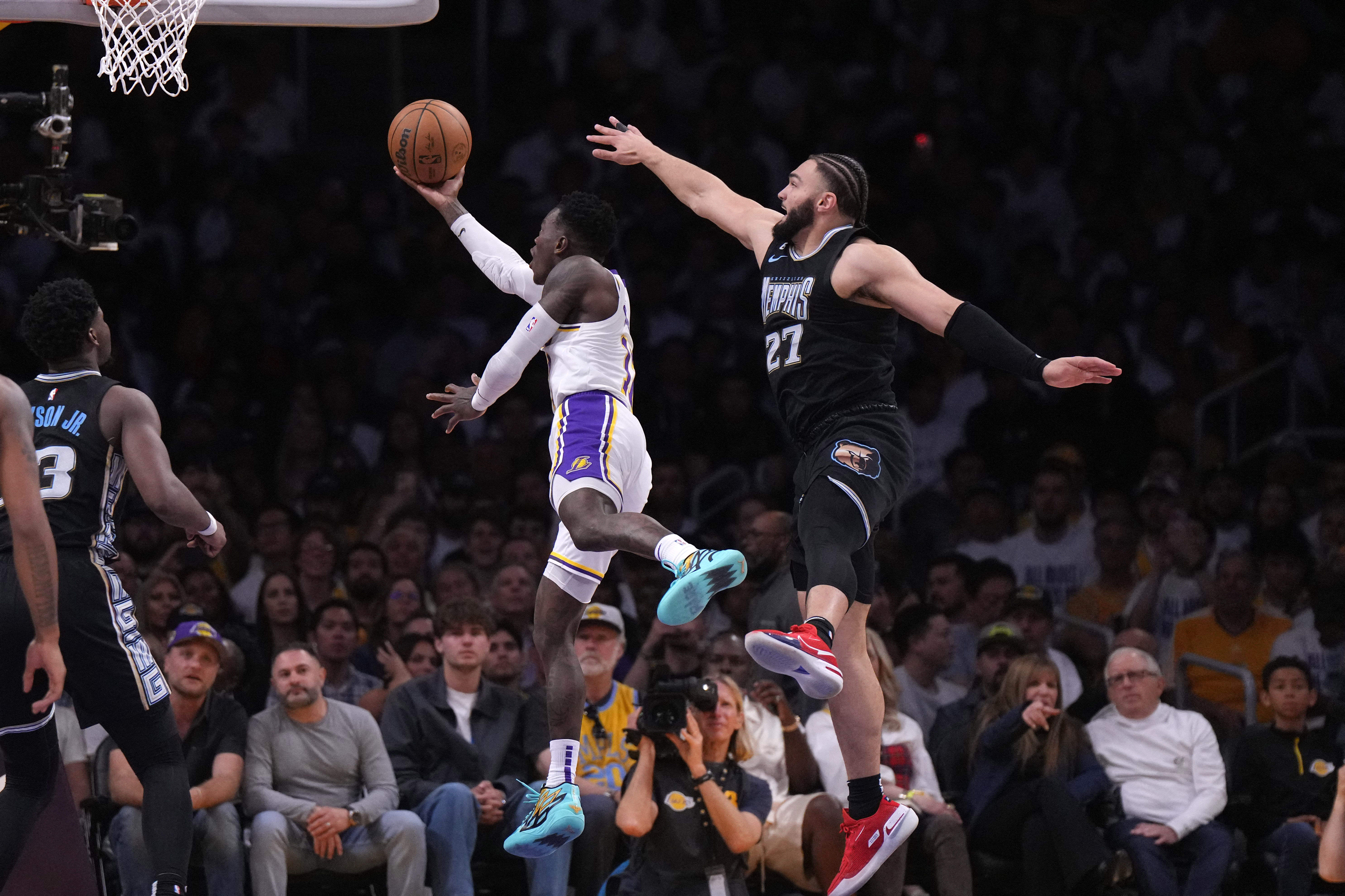 NBA roundup: Anthony Davis, Lakers sprint past Grizzlies