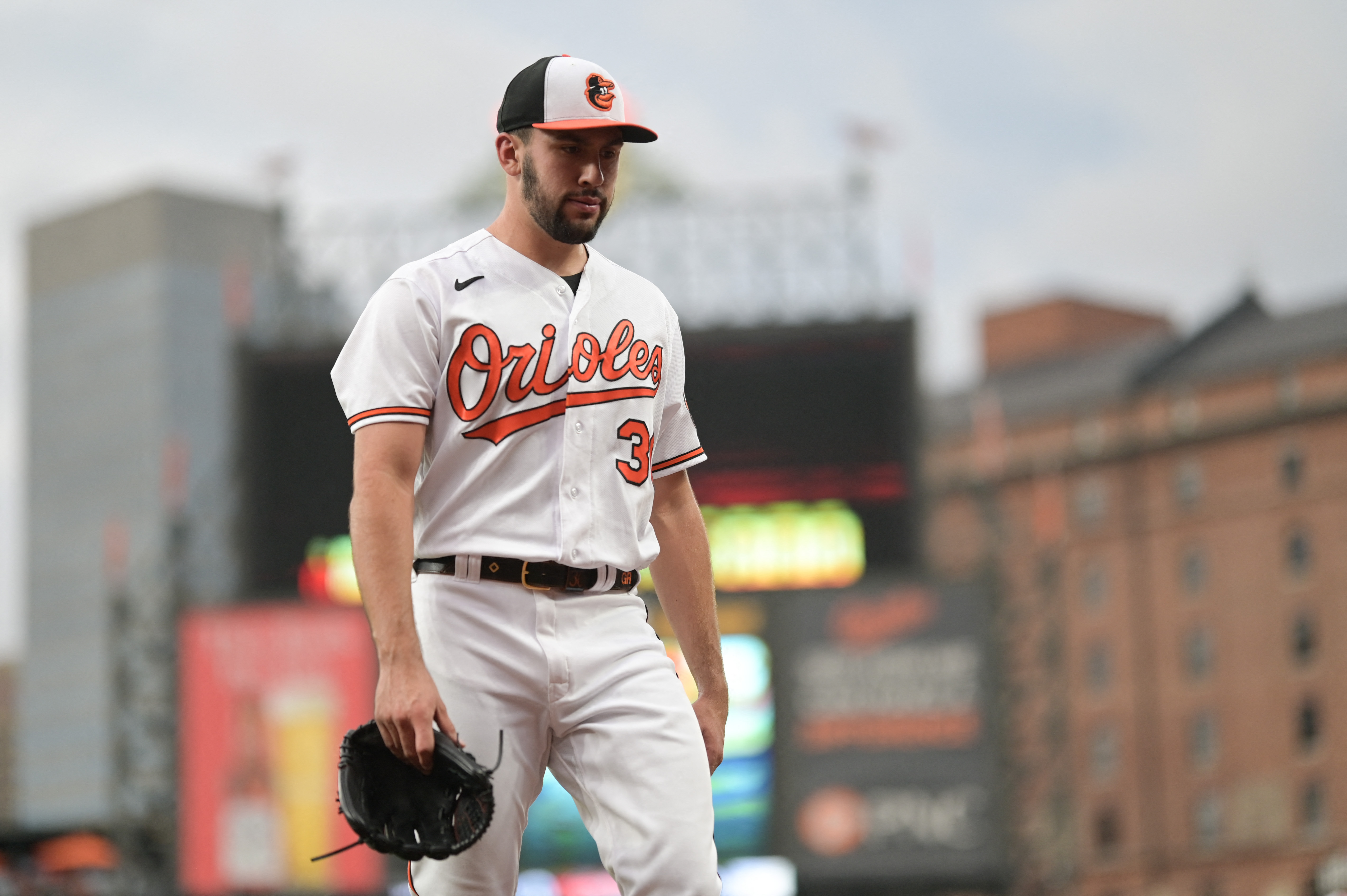 Baltimore Orioles Home Custom Name Number Baseball Jersey White