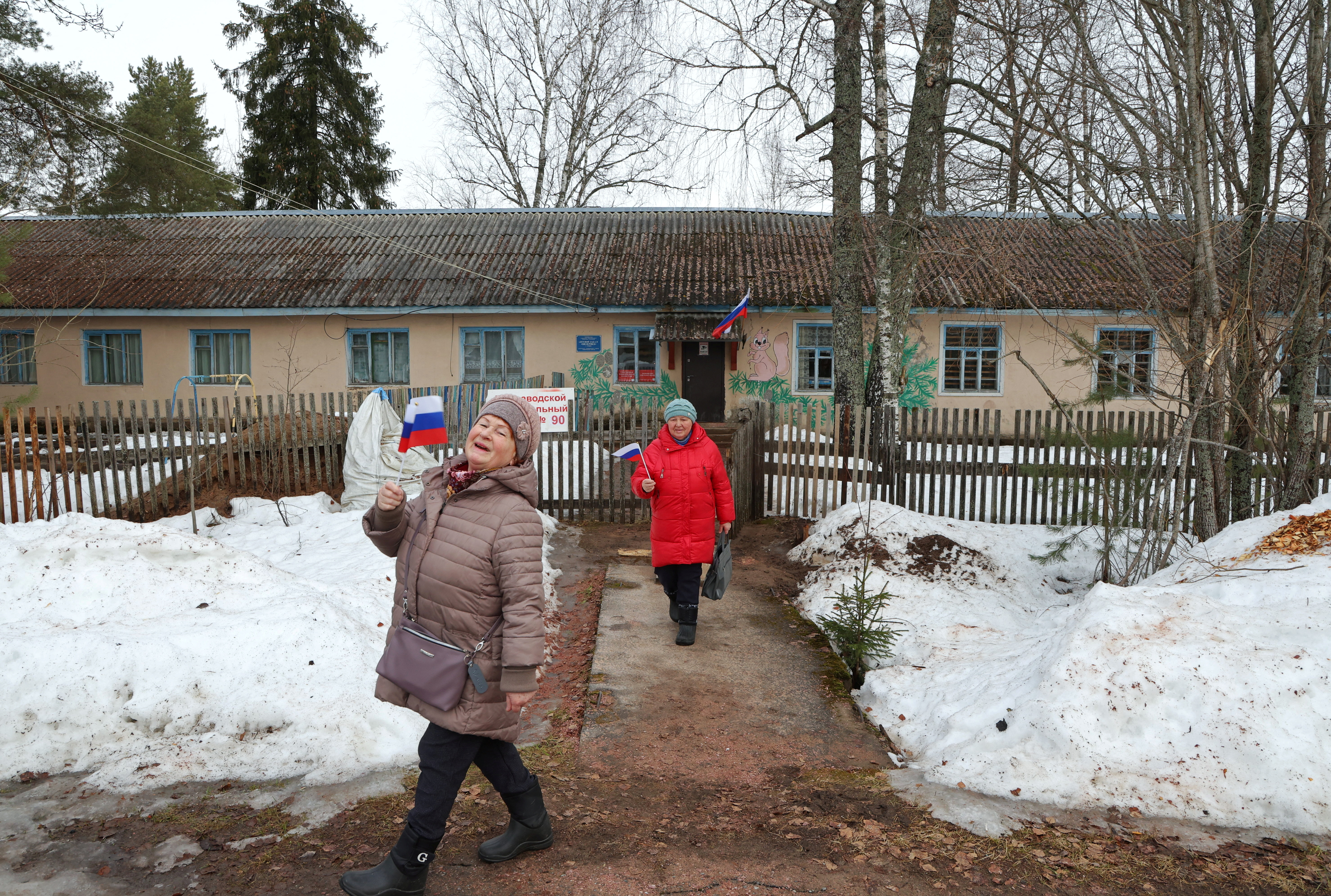 Vote in Russia's presidential election in Leningrad region