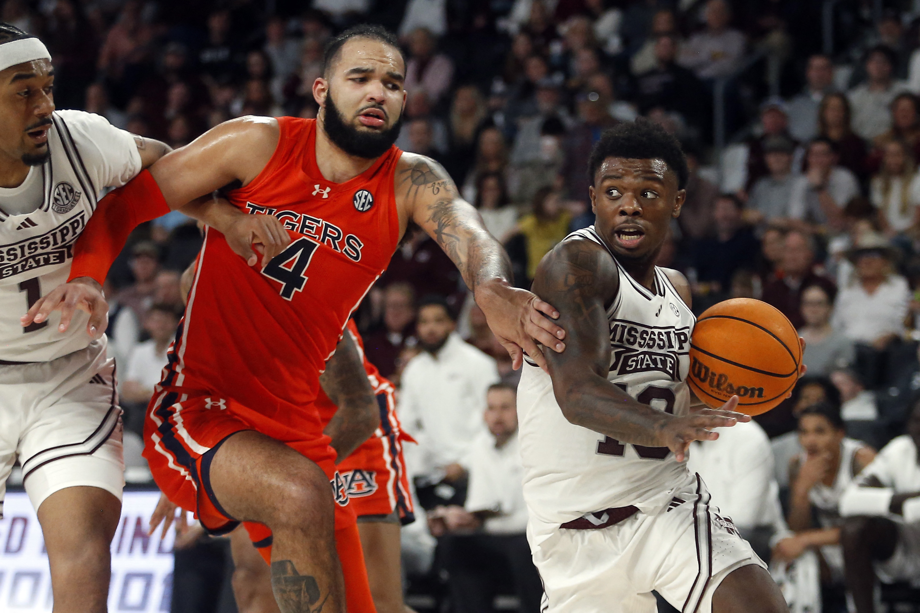 Josh Hubbard Helps Mississippi State Upset No. 8 Auburn | Reuters