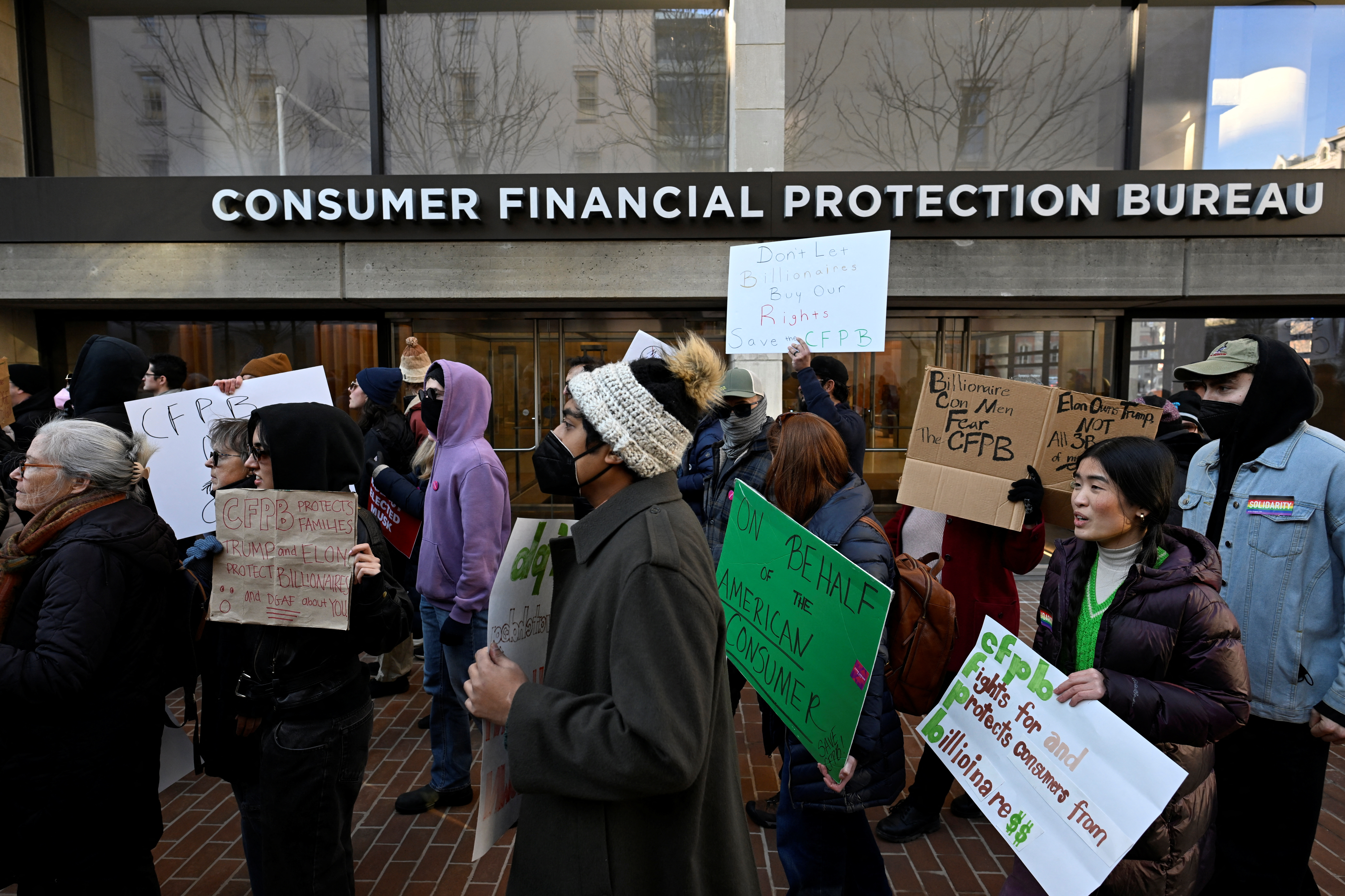 Consumer protest image