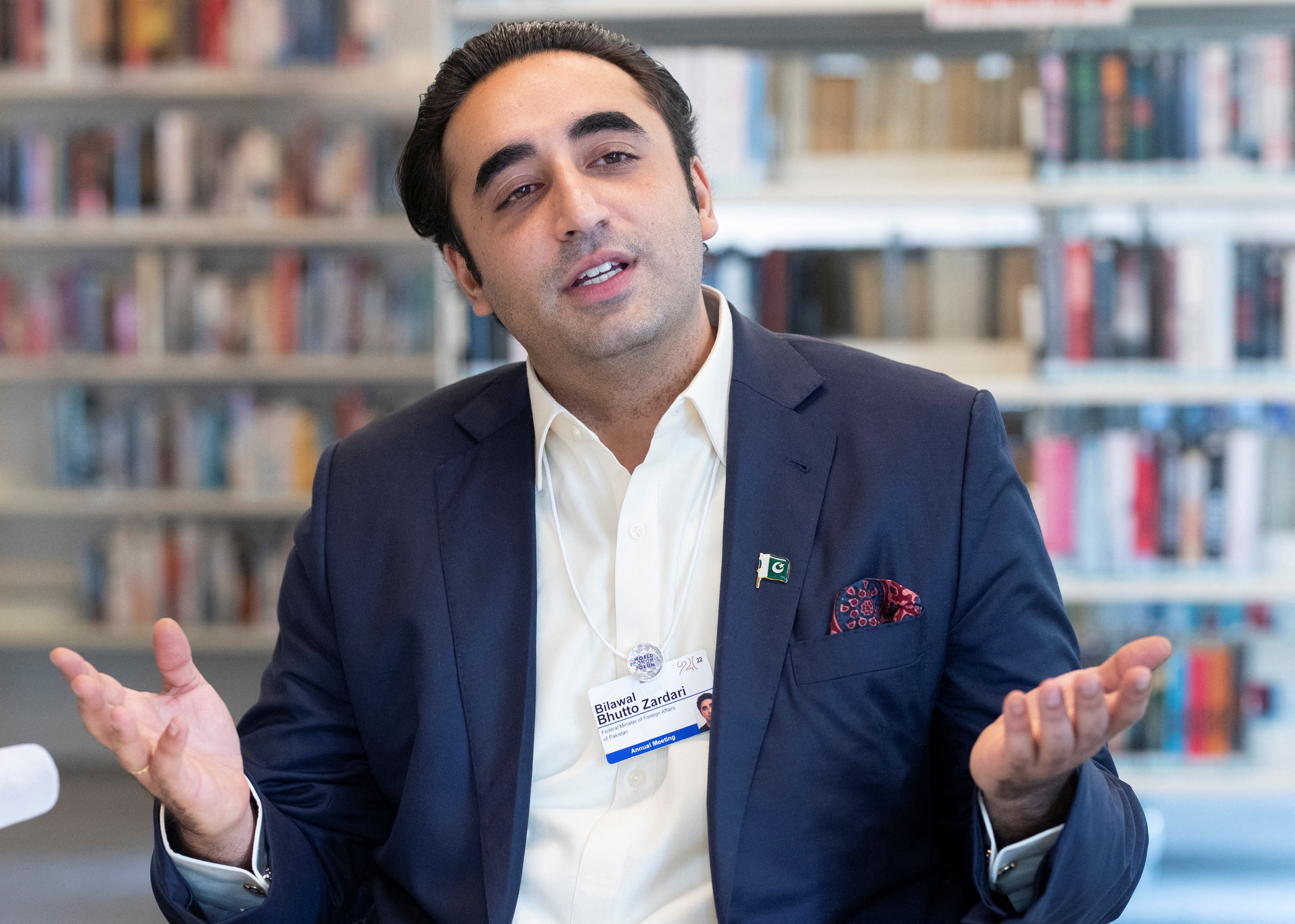 Reuters interview with Pakistan's Foreign Minister Bhutto-Zardari in Davos