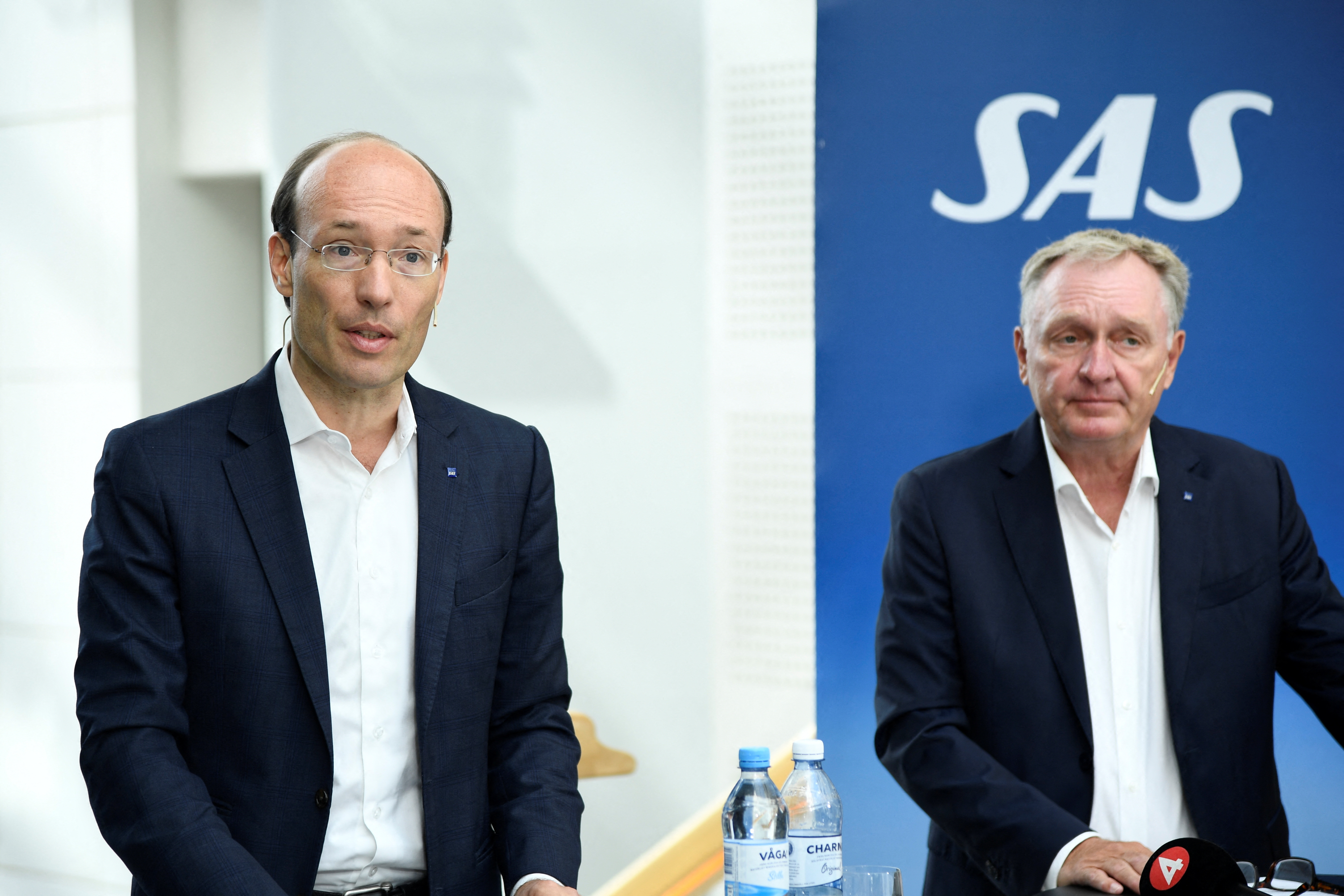 News conference of SAS chairmen in Stockholm