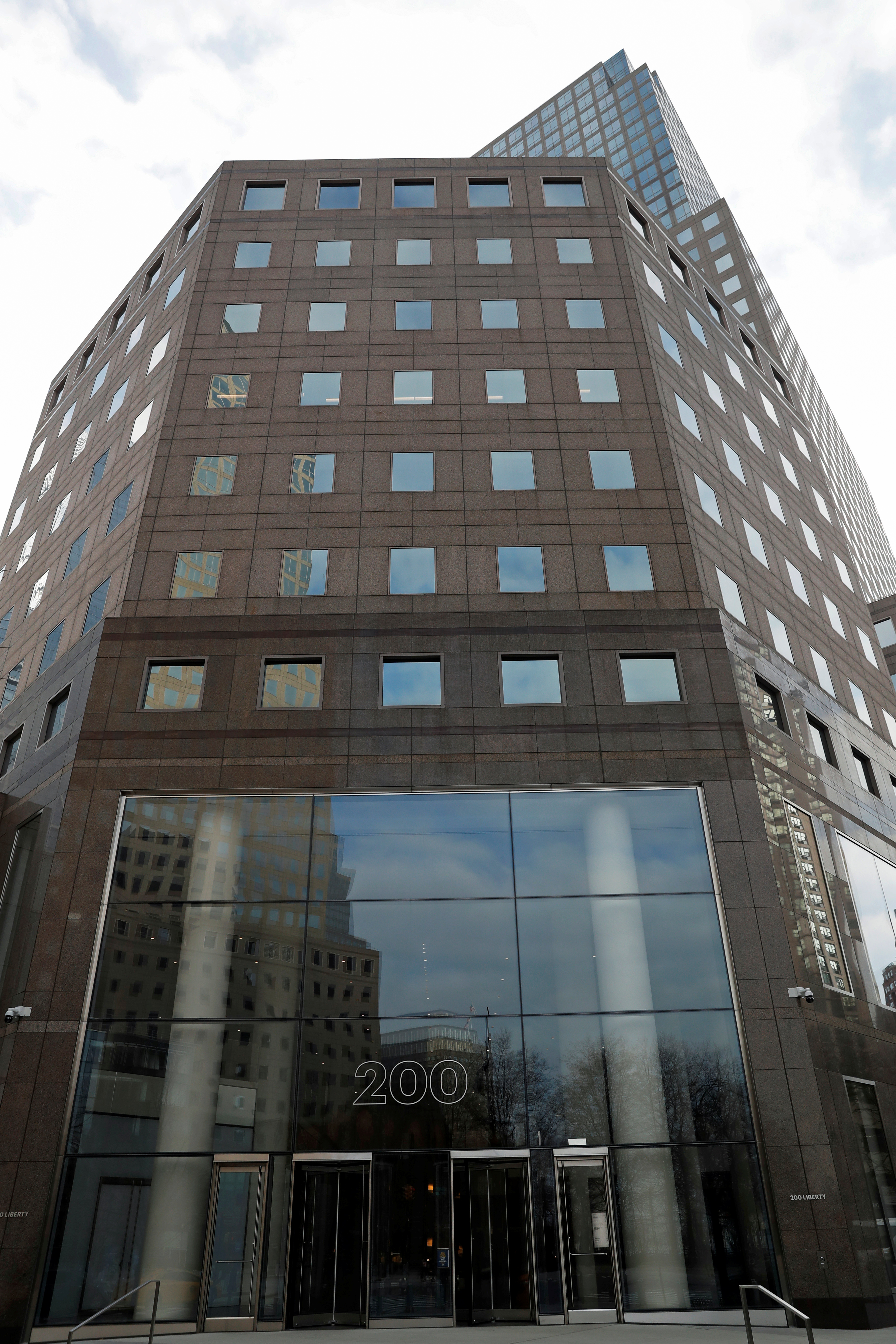 The Goldman Sachs headquarters is seen in the Manhattan borough of New York