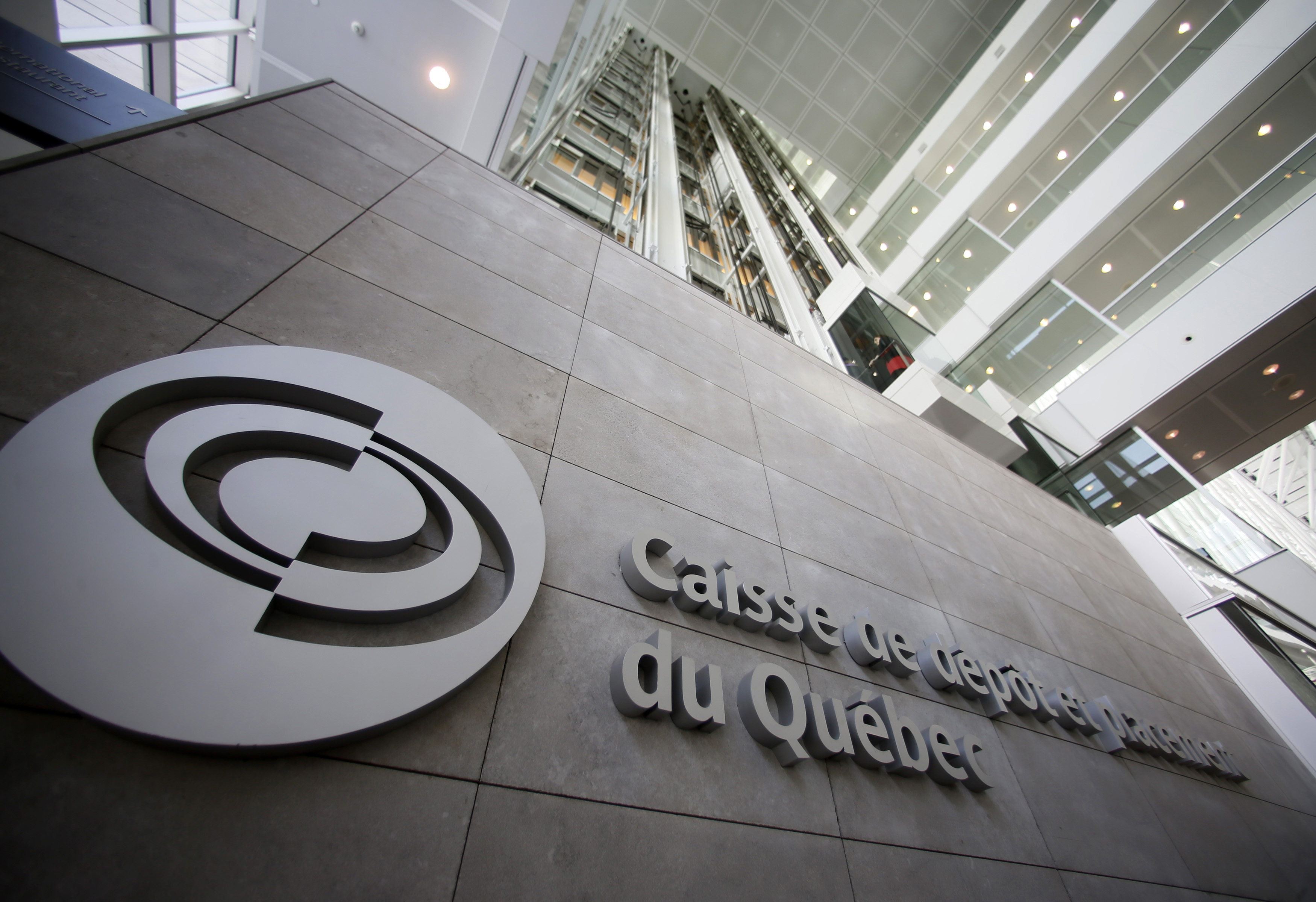 The Caisse de depot et placement du Quebec (CDP) building is seen in Montreal, February 26, 2014. REUTERS/Christinne Muschi 