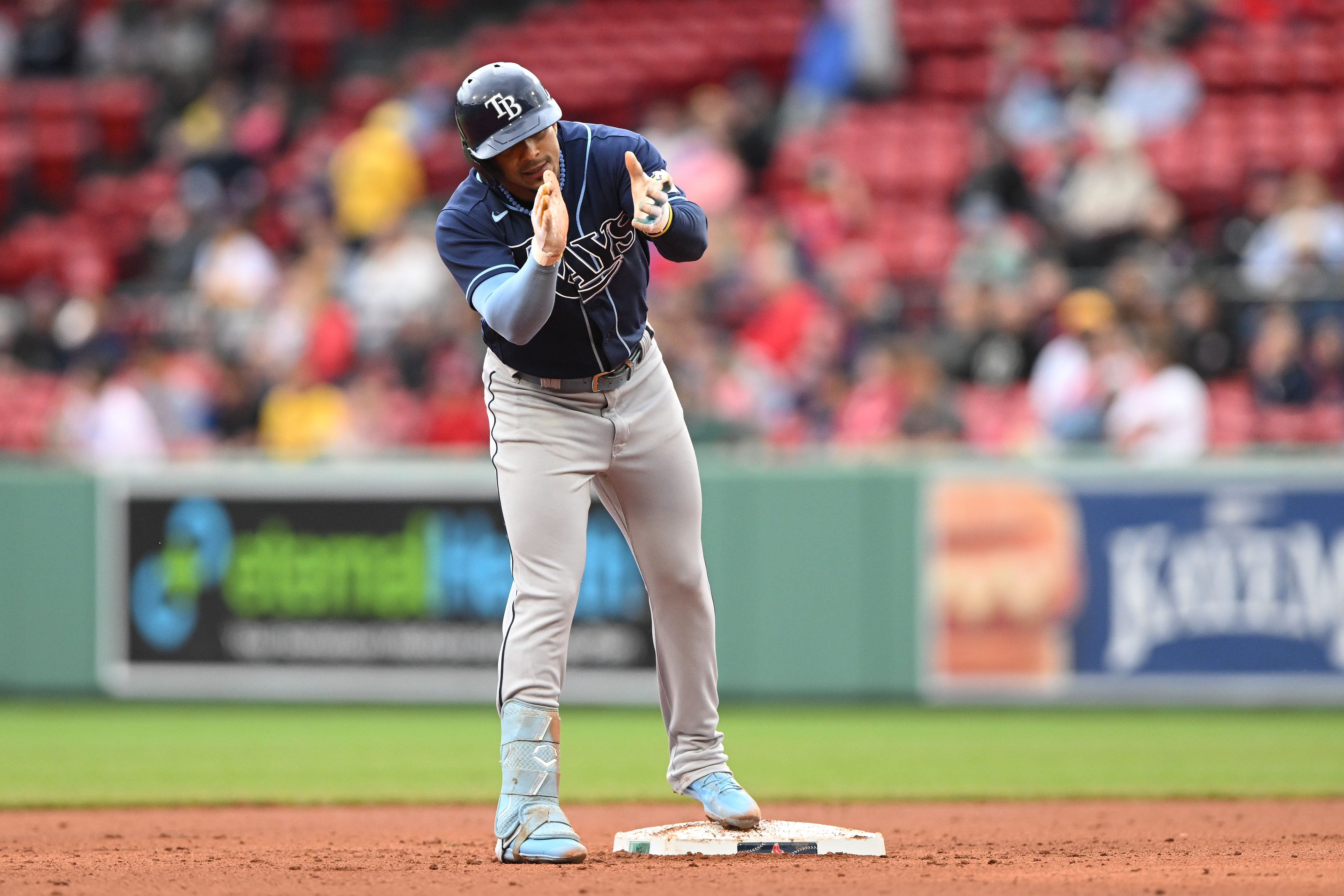 Pitcher Darwinzon Hernandez and Catcher Christian Vázquez at