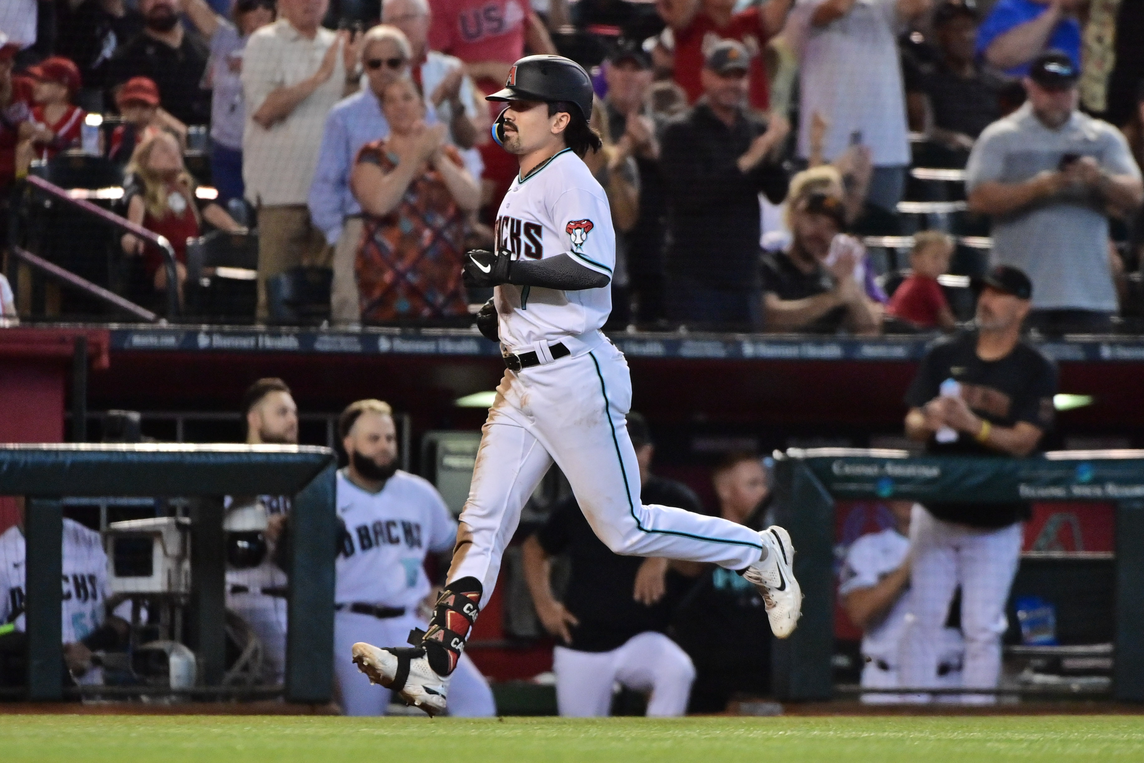 Corbin Carroll wreaks havoc, makes history against Giants