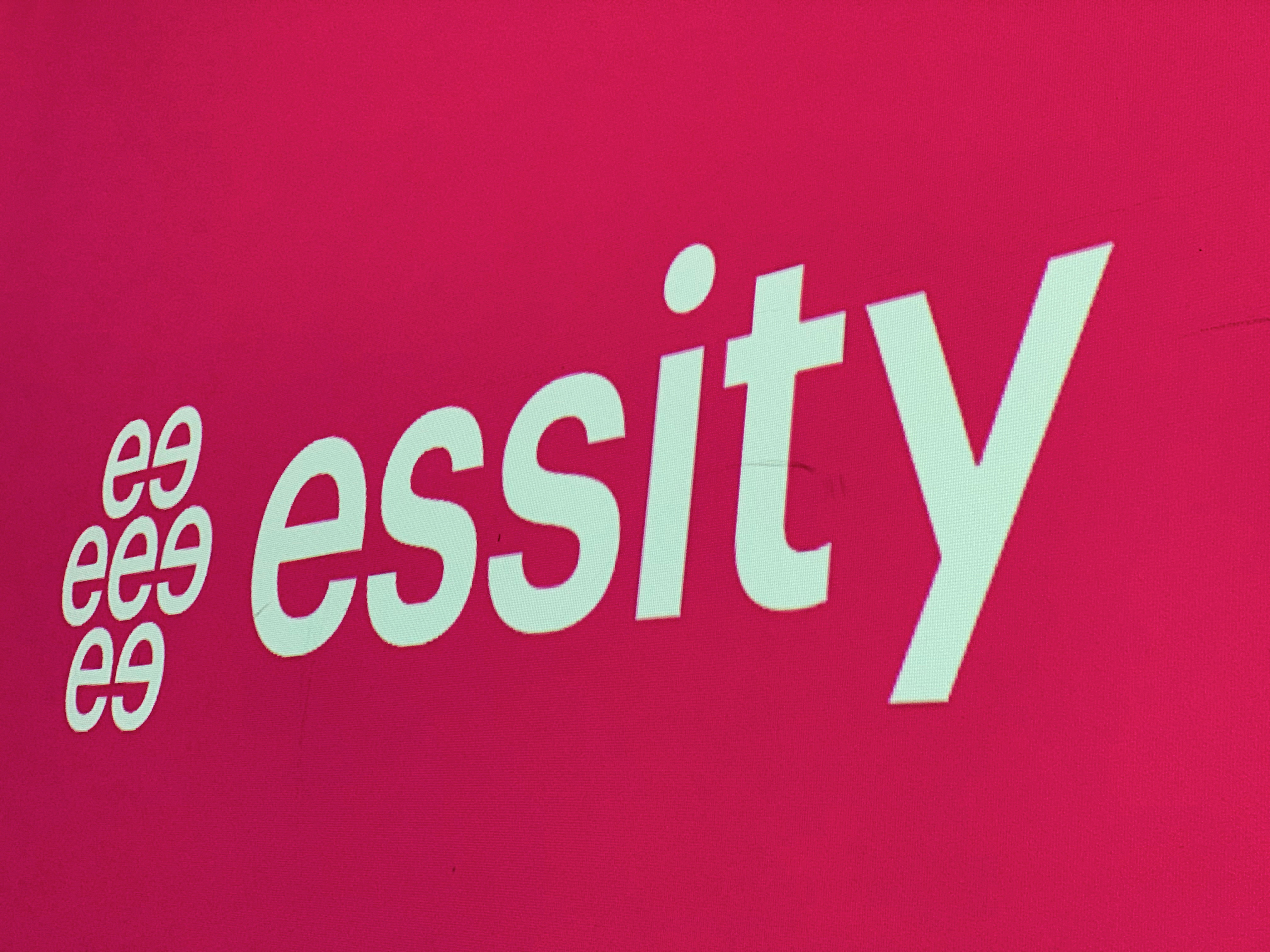 Essity sign is seen in Stockholm
