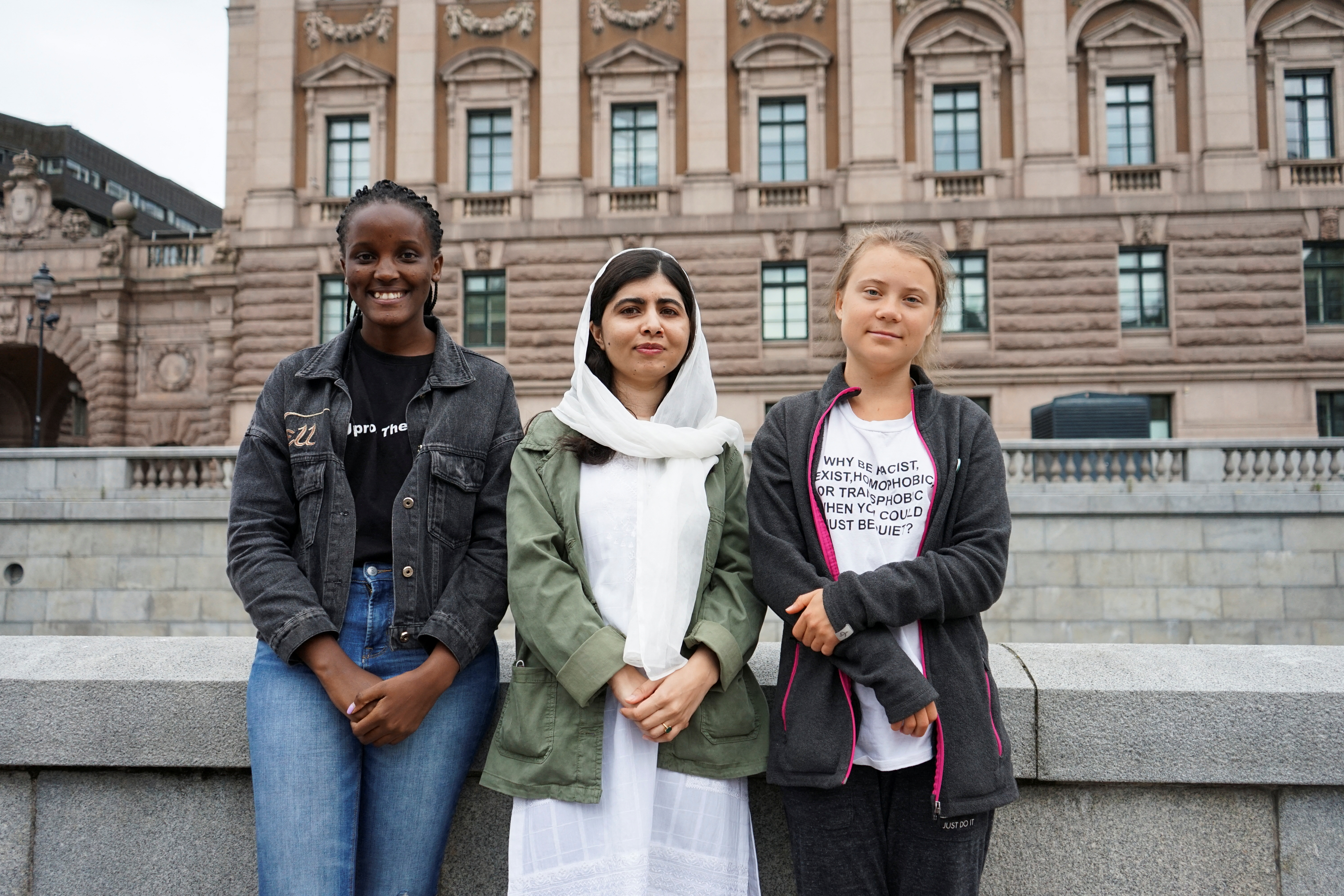 "Fridays For Future" protest in Stockholm