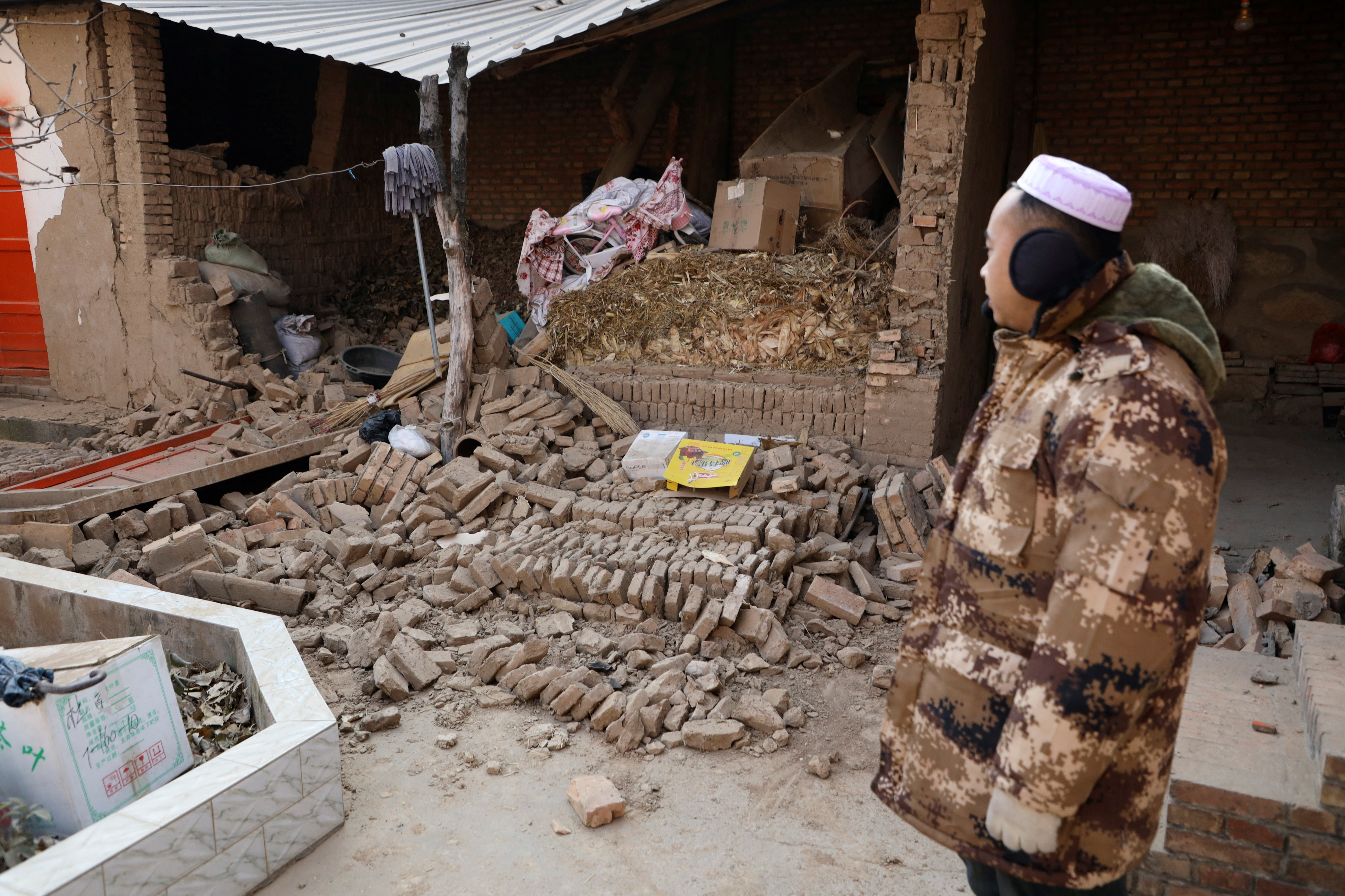 Earthquake in Jishishan county, Gansu