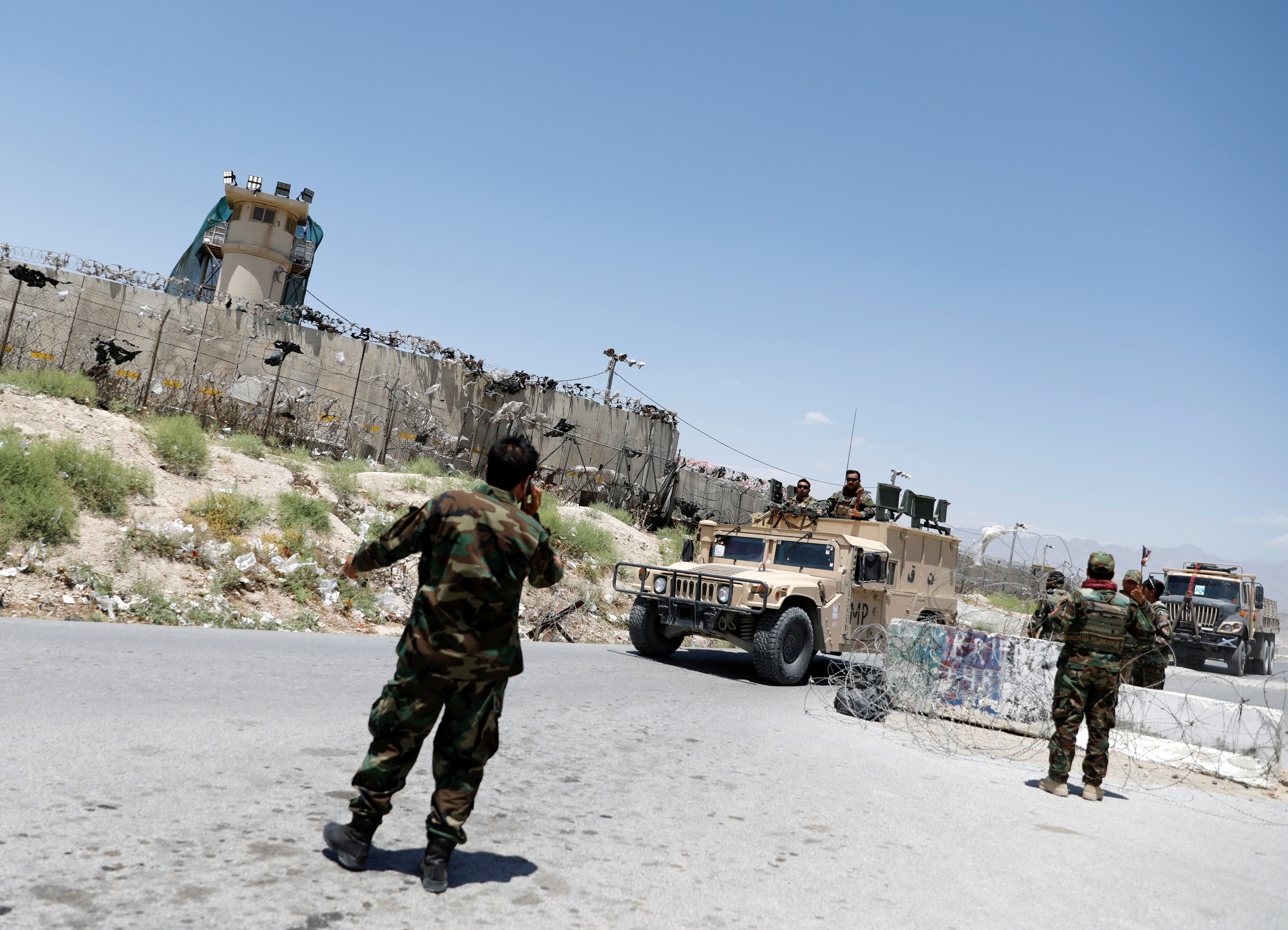 U.S. vacates Bagram air base in Afghanistan - officials