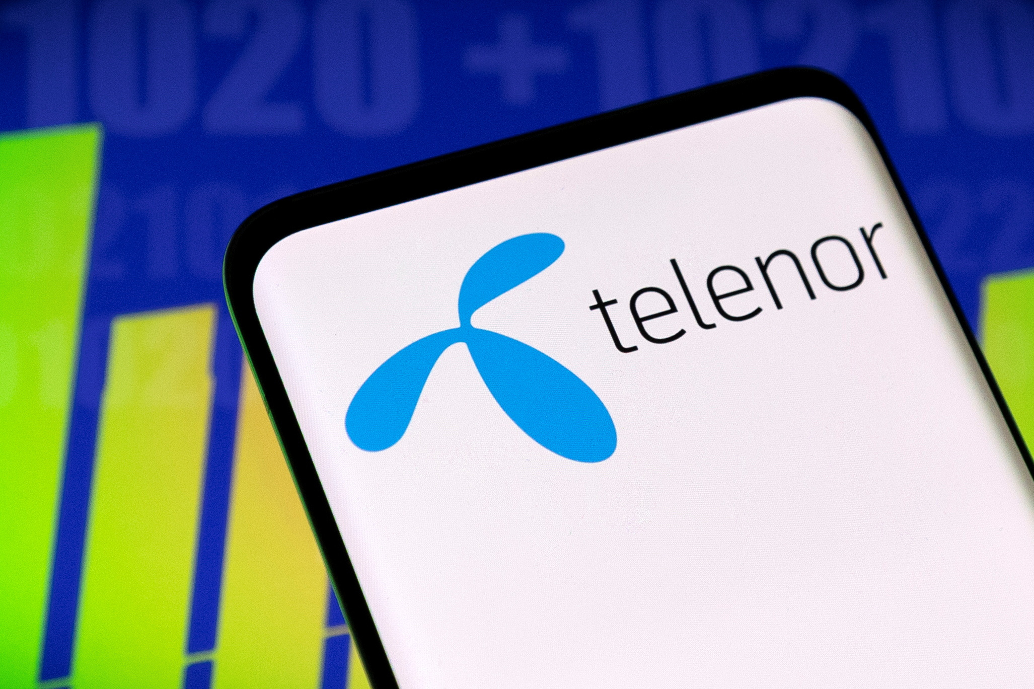Illustration shows Telenor logo