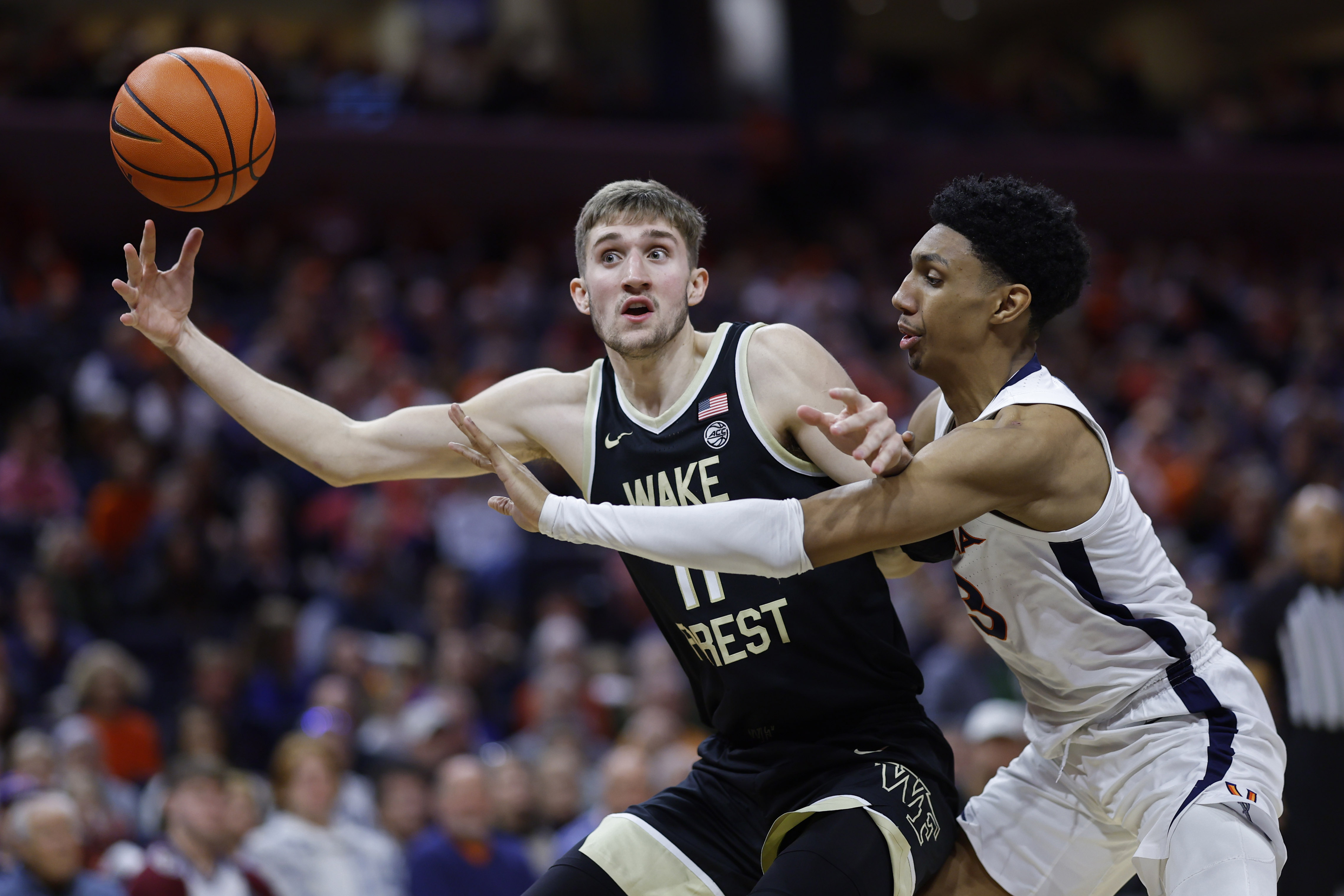 Reece Beekman helps No. 21 Virginia edge Wake Forest | Reuters