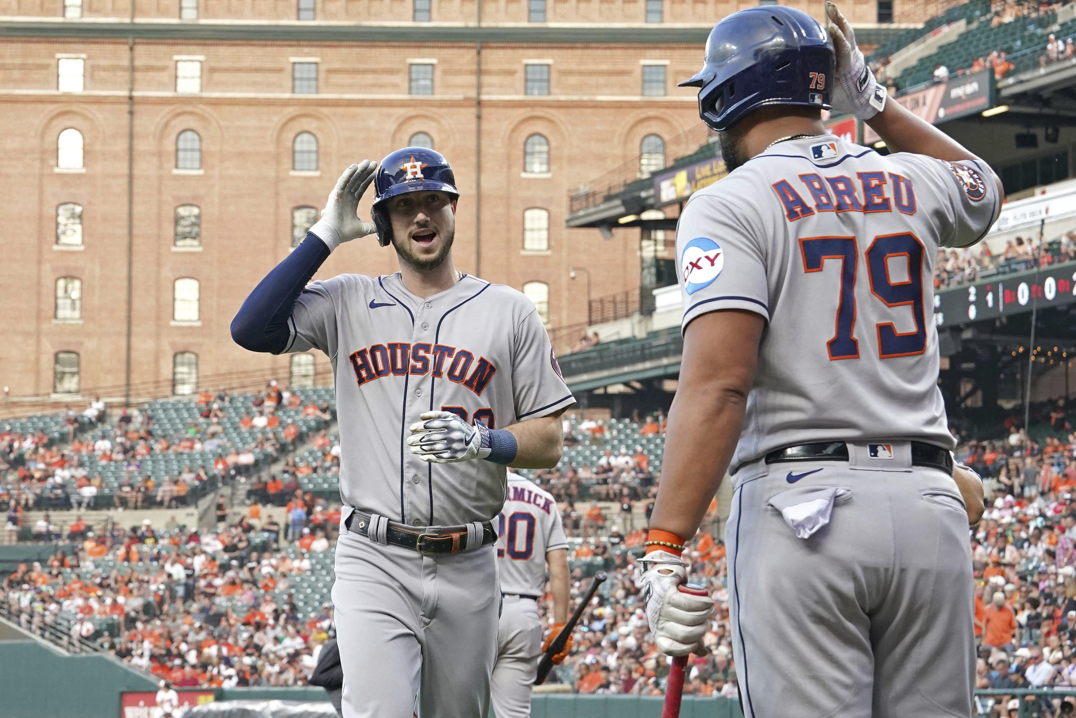 Astros strike early, coast past O's