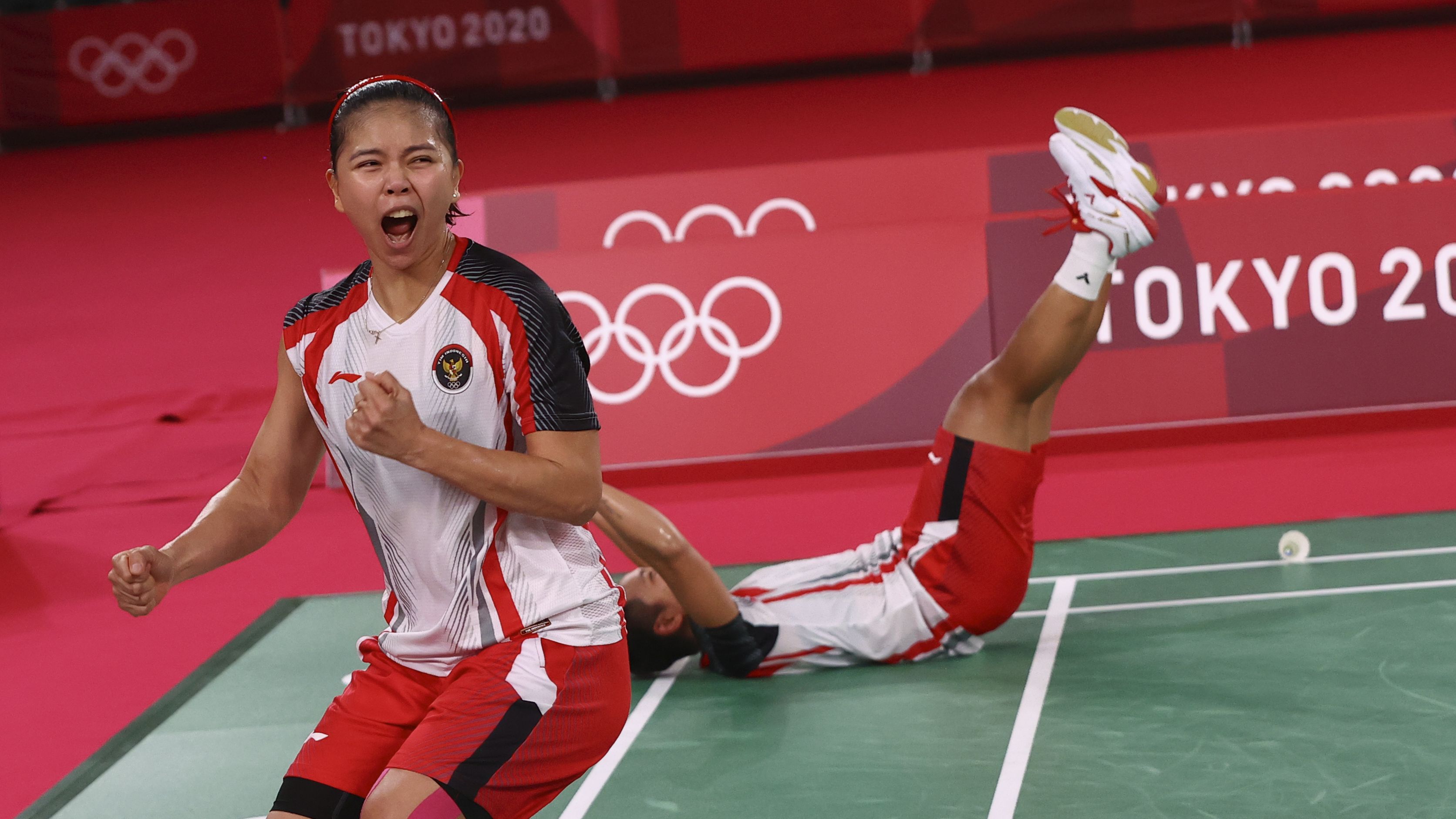 Olympic women double badminton China wins