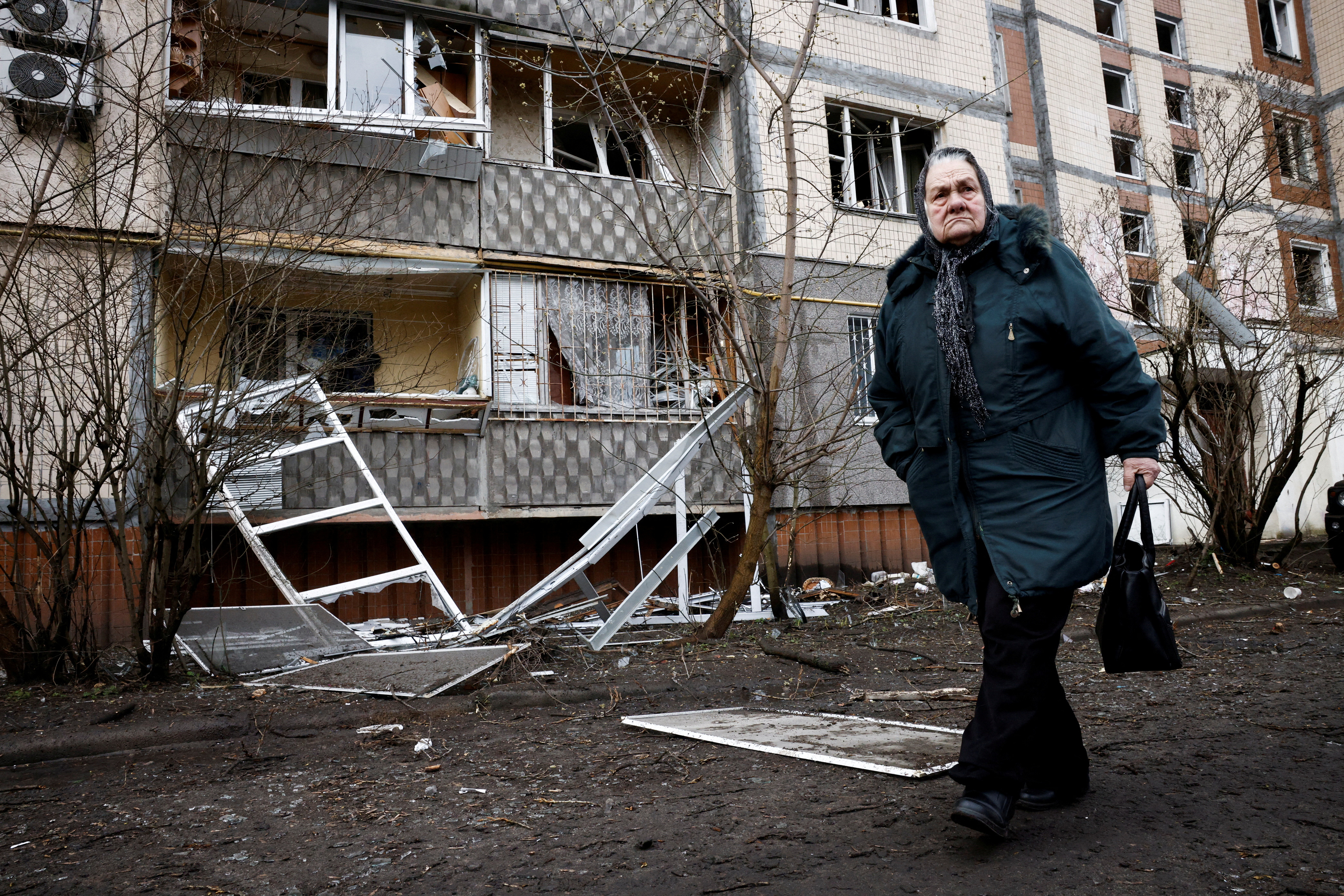 In pictures: Russia launches largest missile attack on Kyiv in weeks ...