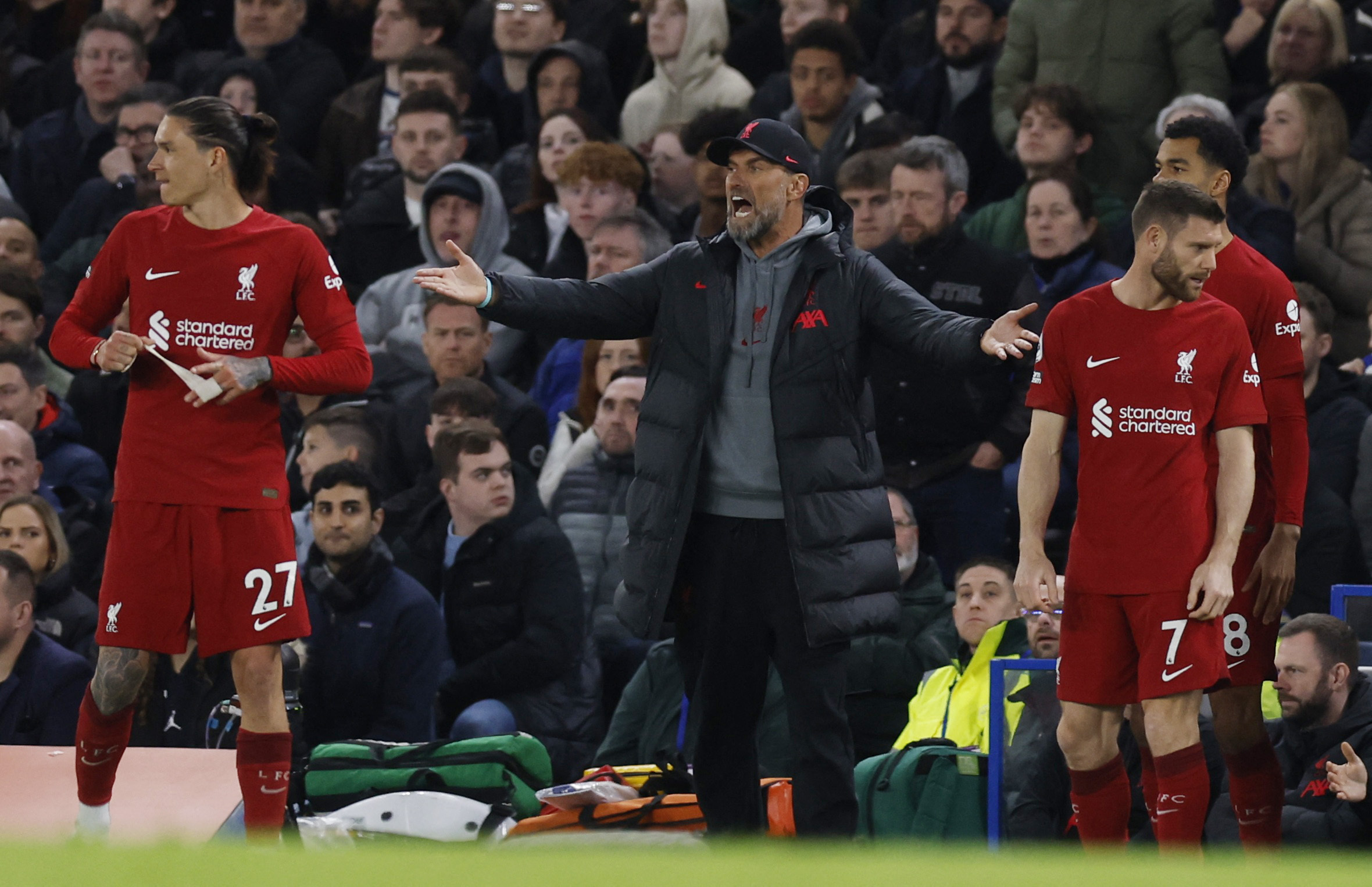 Liverpool took 'little step' forward in draw at Chelsea, Klopp says ...