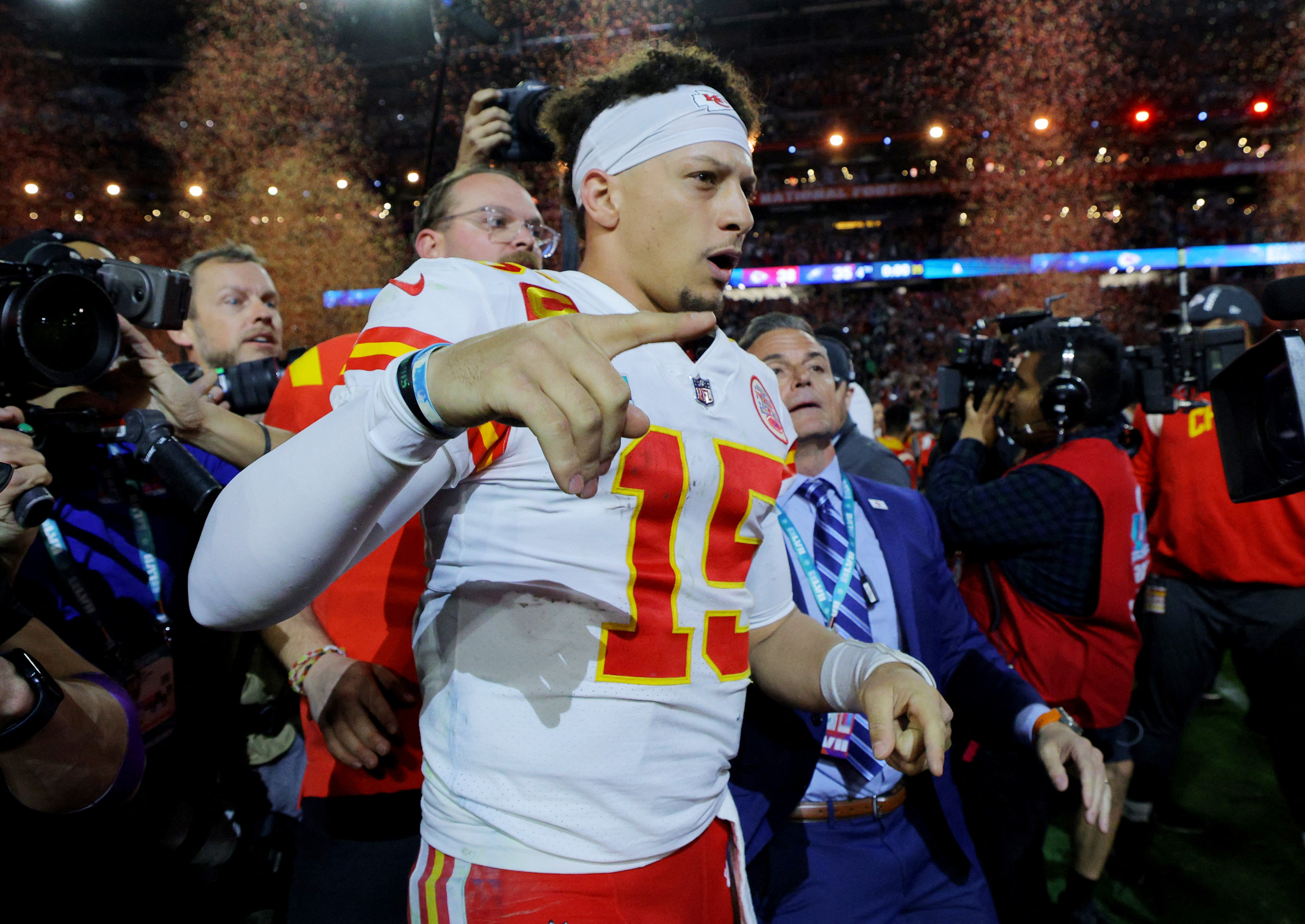 Magician Mahomes shows steely side as Chiefs QB named Super Bowl