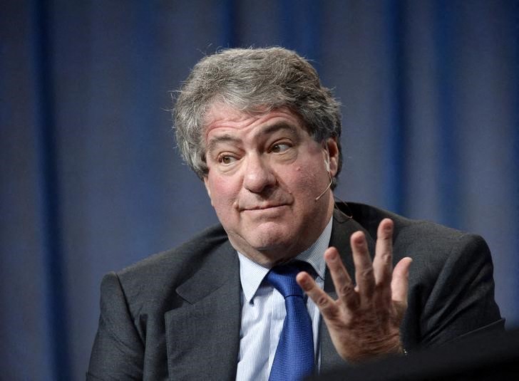 Leon Black, Chairman and CEO Apollo Global Management, LLC, takes part in Private Equity: Rebalancing Risk session during the 2014 Milken Institute Global Conference in Beverly Hills