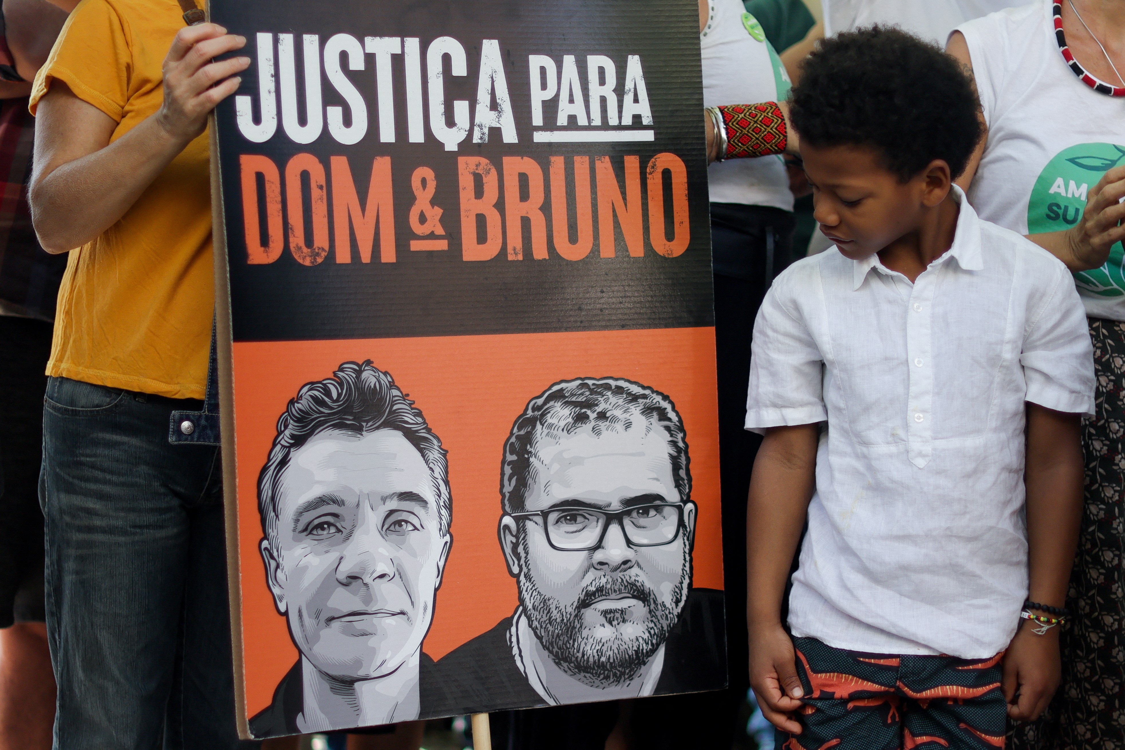 One year anniversary of the death of Dom Phillips and Bruno Pereira, in Rio de Janeiro