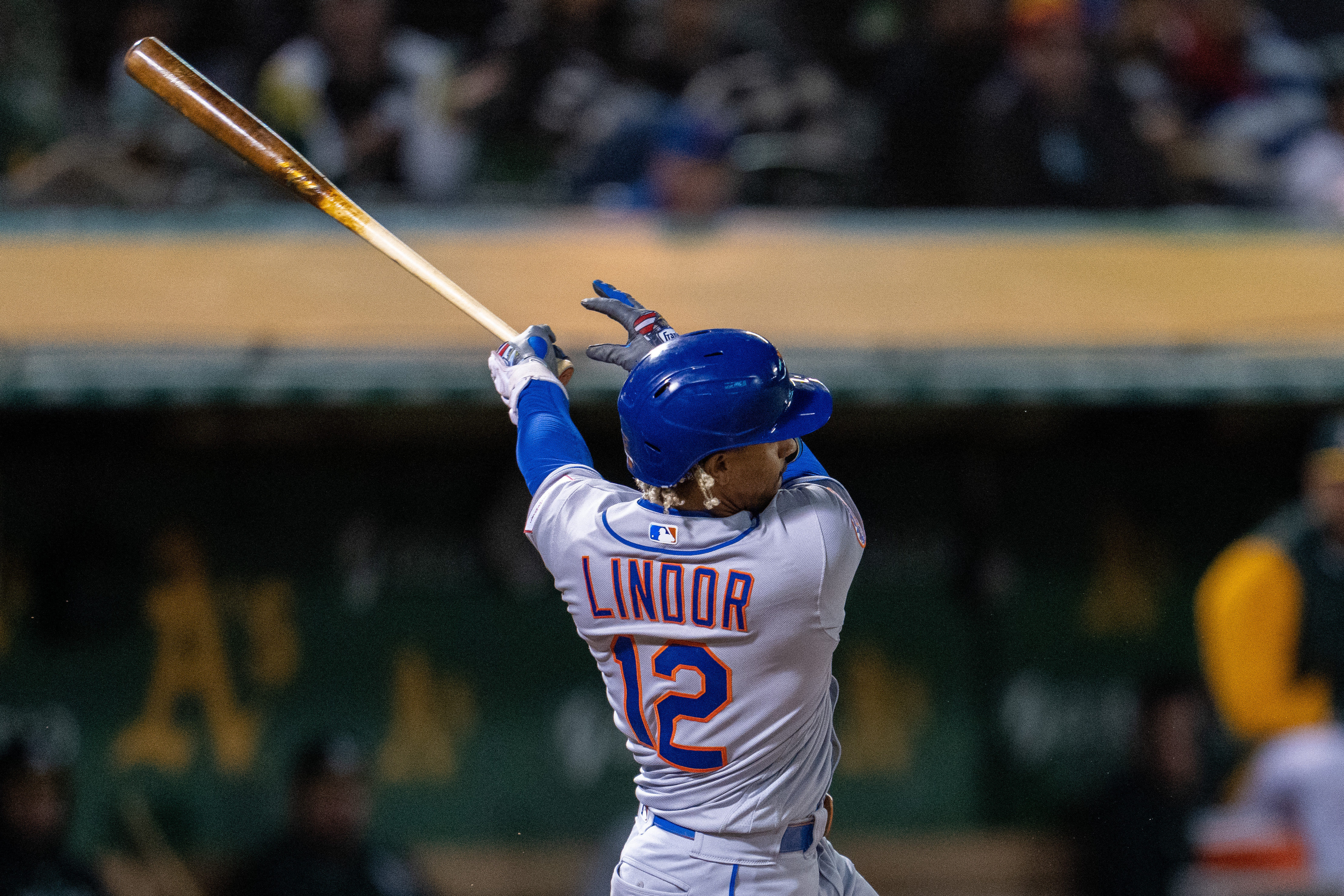 Lindor hits grand slam, drives in 7 as Mets beat A's 17-6 National News -  Bally Sports