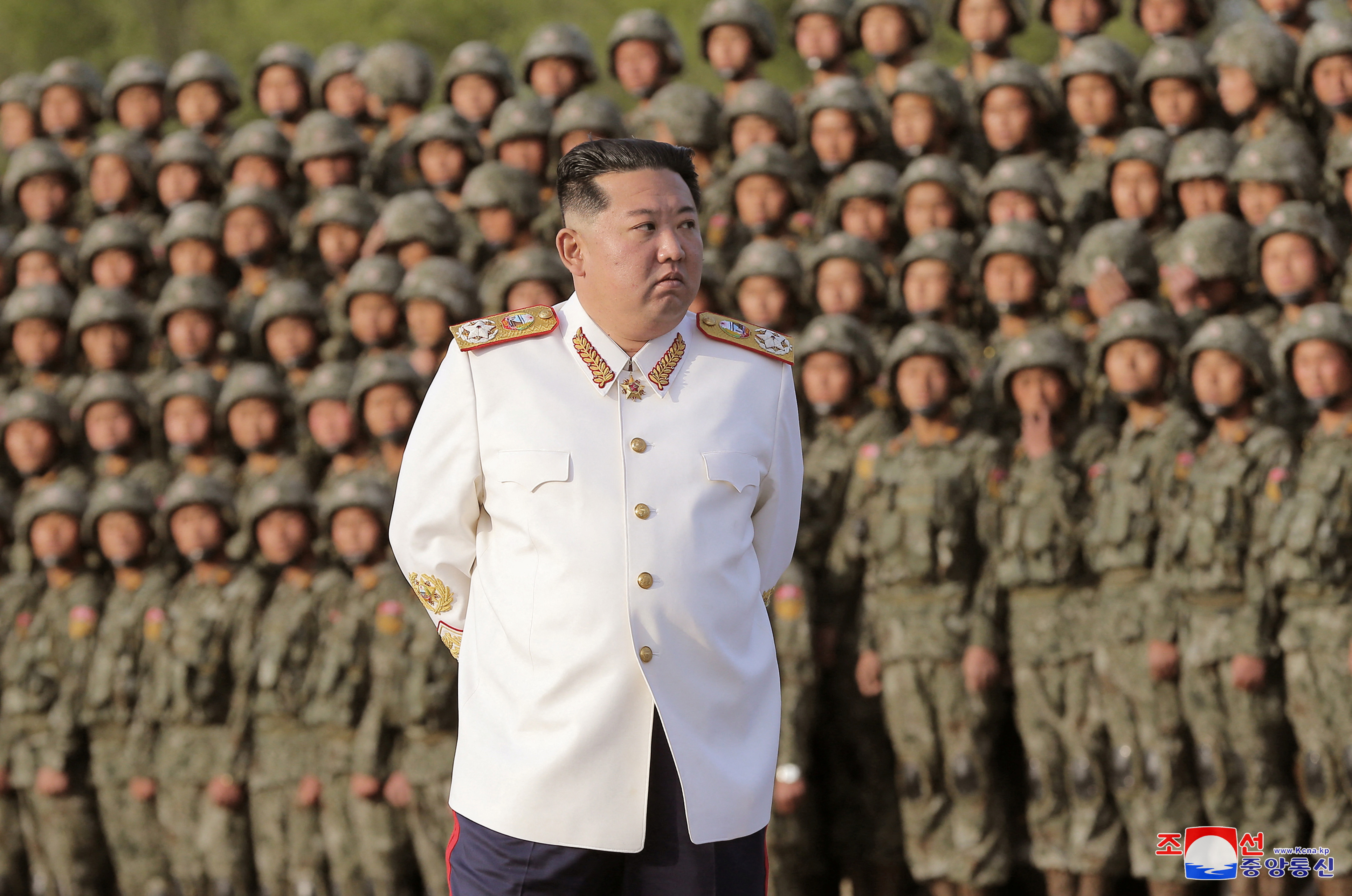 Kim Jong Un Military Man March 7 2024 Reuters