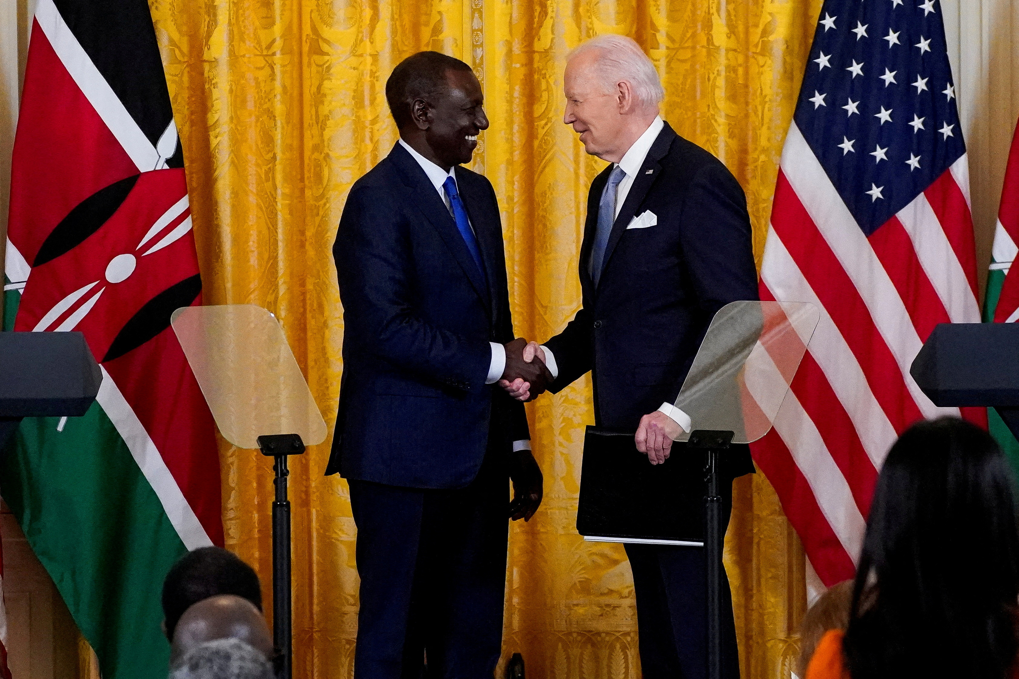 Kenyan President William Ruto visits U.S., in Washington