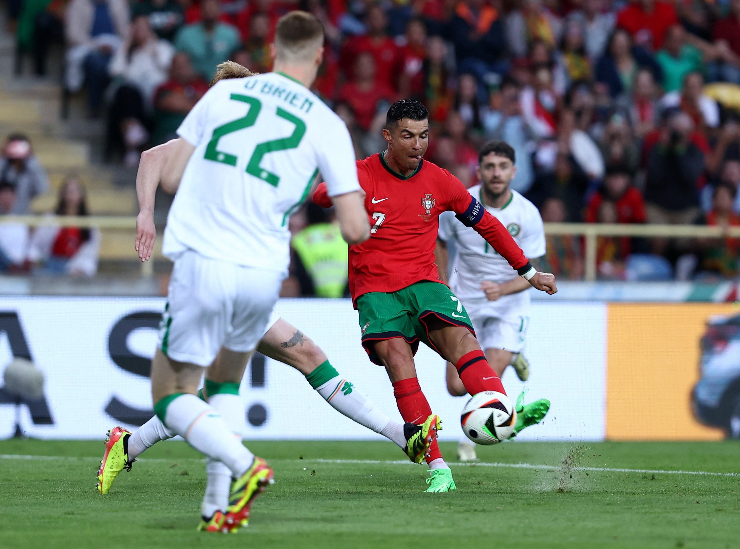 Ronaldo brace helps Portugal to 30 friendly win over Ireland Reuters