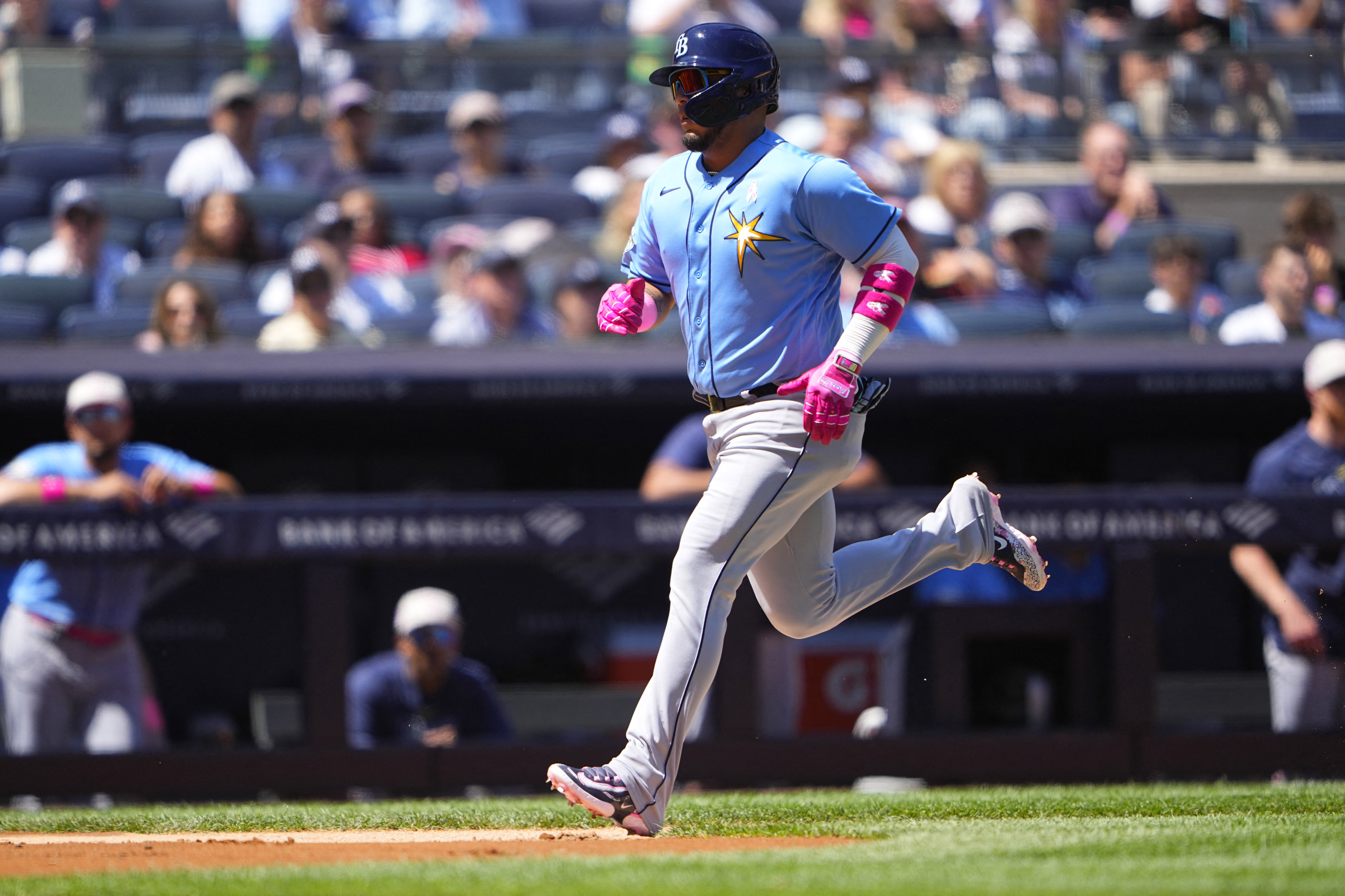 Taylor Walls' slam leads Rays past Yankees 8-7