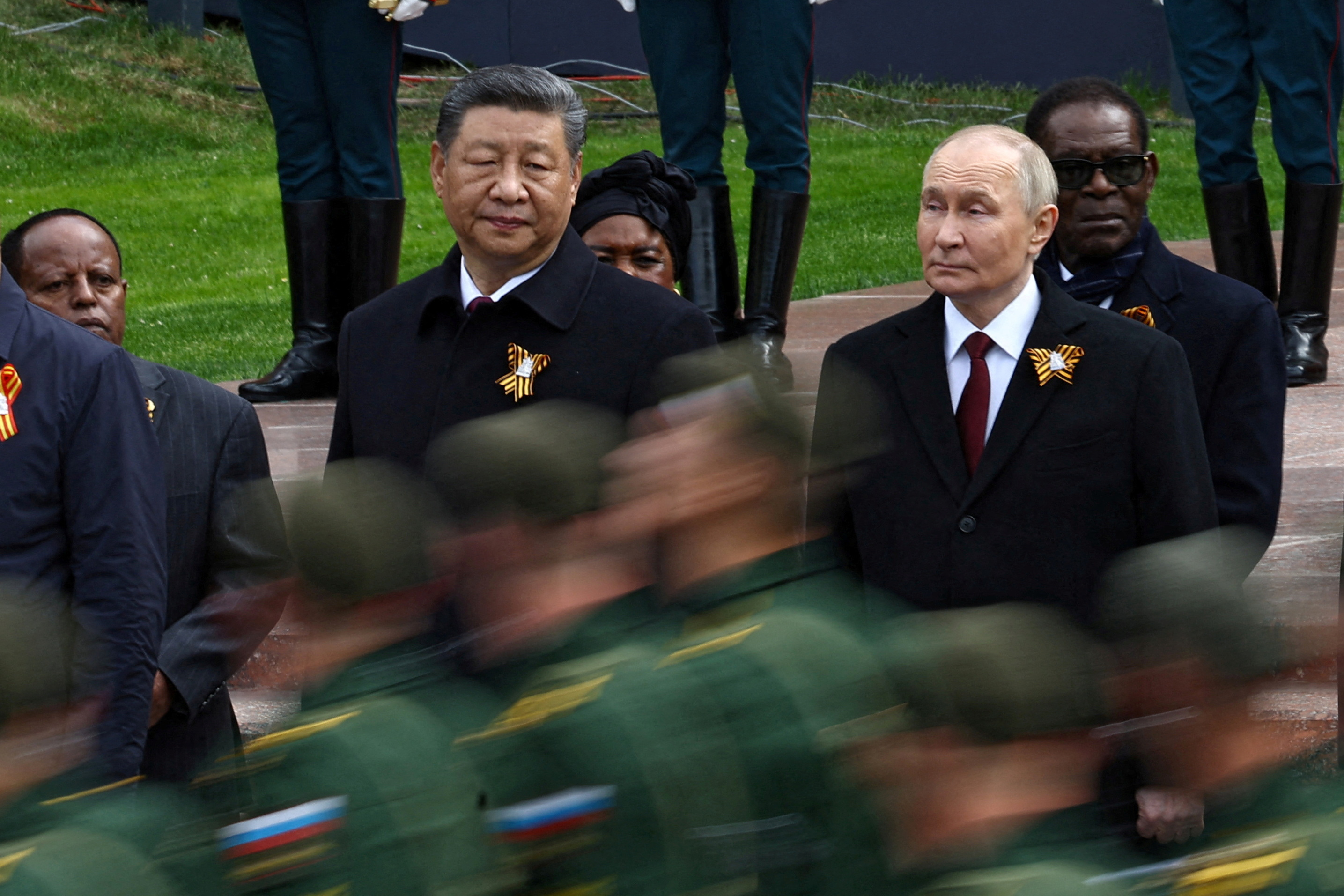 Russia marks Victory Day with military parade in Moscow - May 9