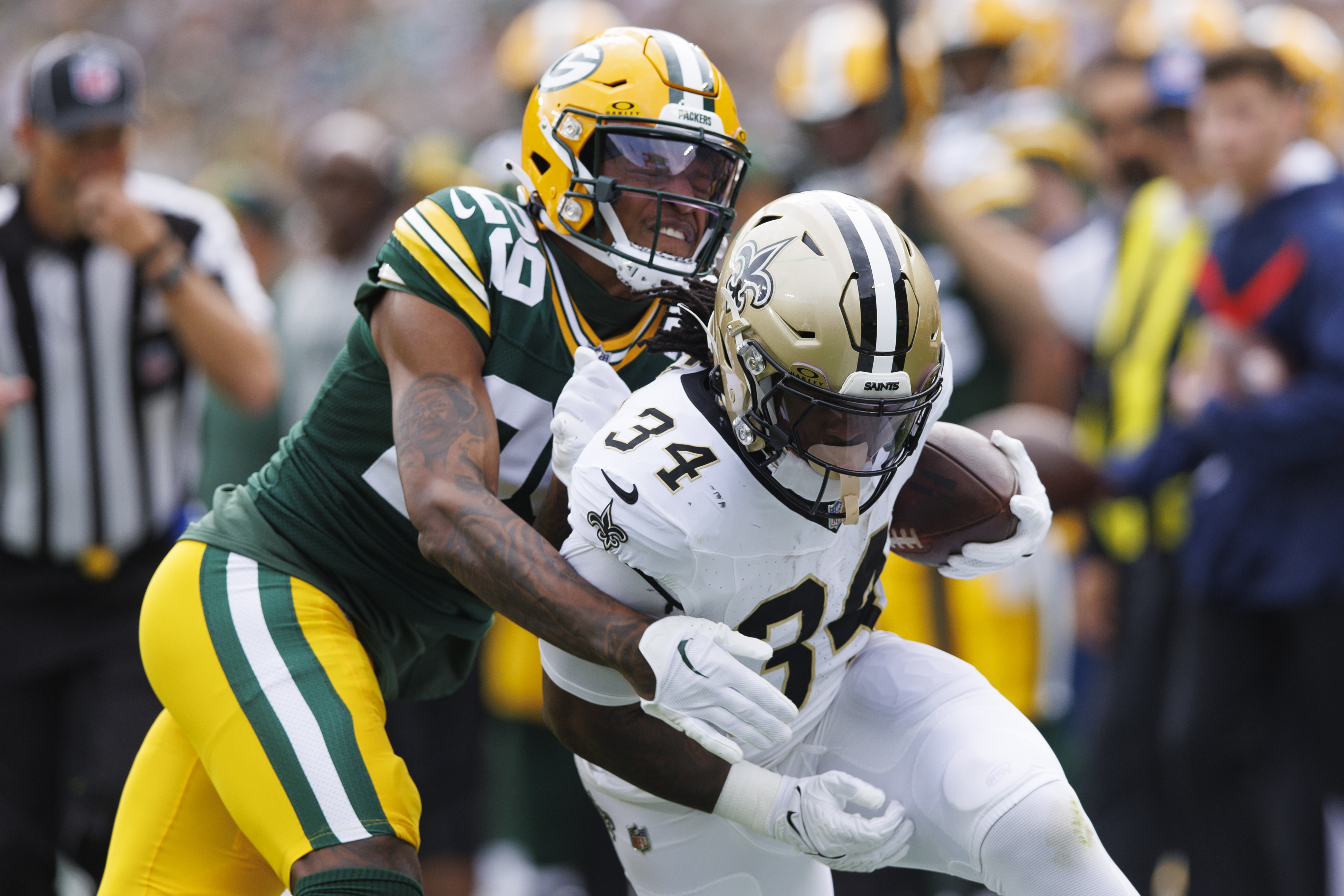 Jordan Love engineers comeback, Packers top Saints 18-17