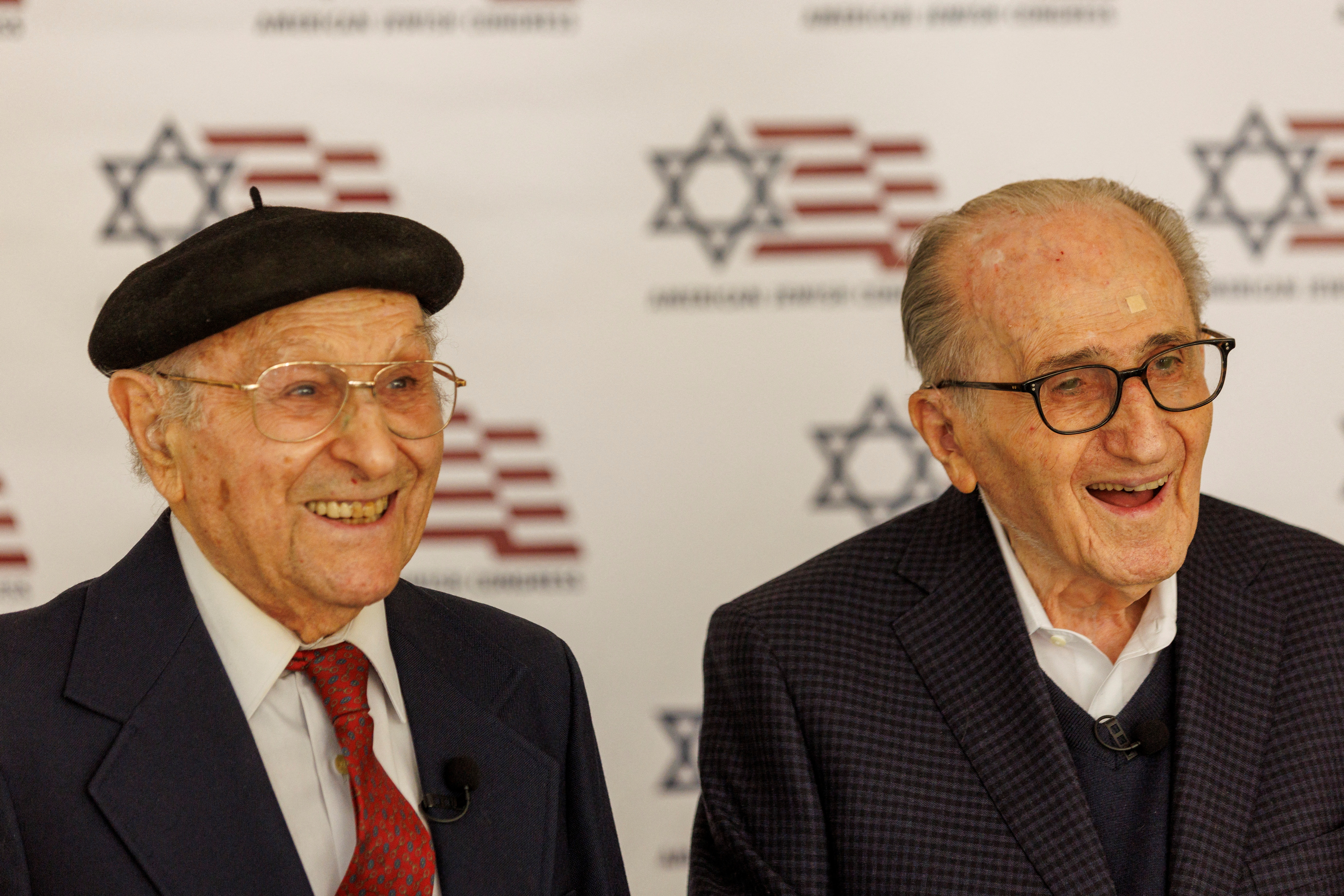 Two Holocaust survivors from the same Nazi labor camp reunite in California
